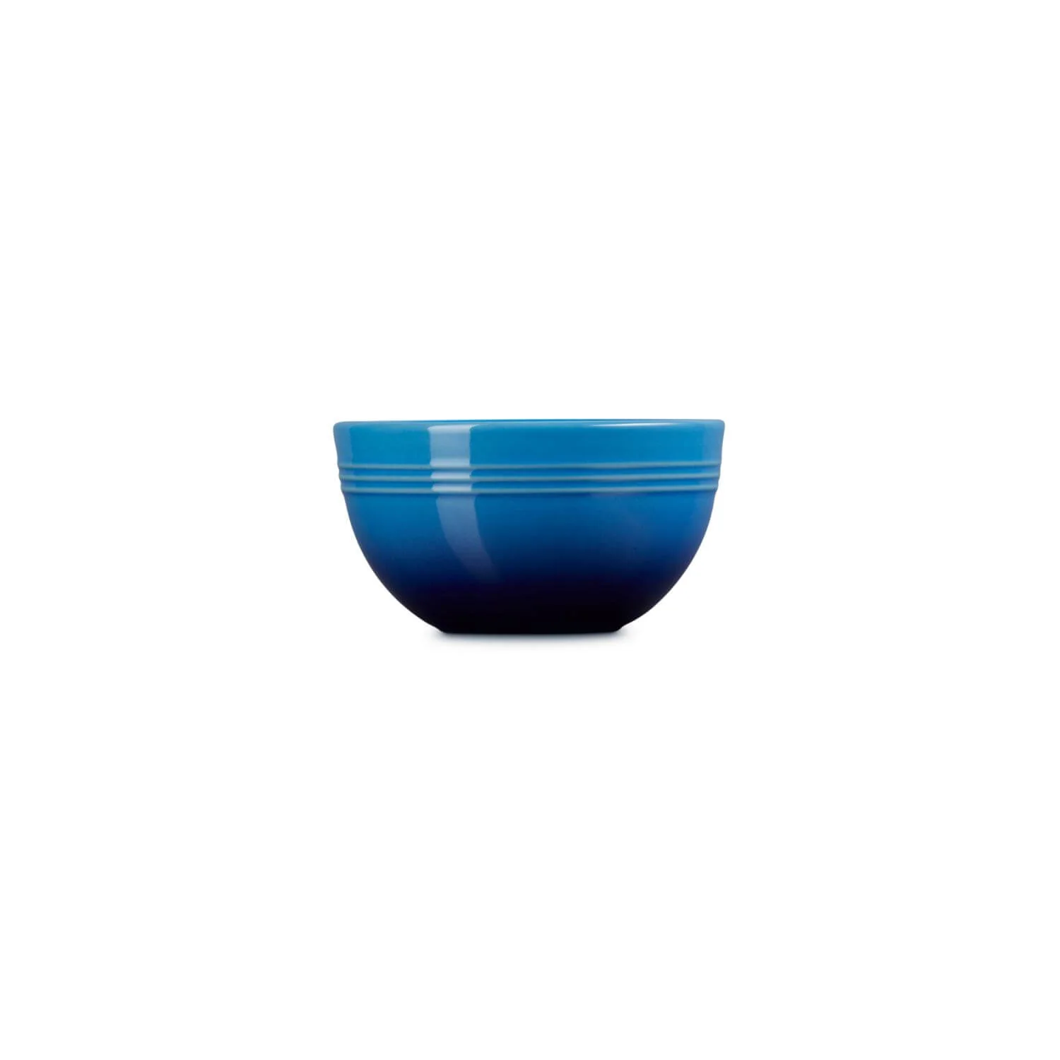 Le Creuset 12cm Stoneware Round Coupe Snack Bowl - Azure - Image 2
