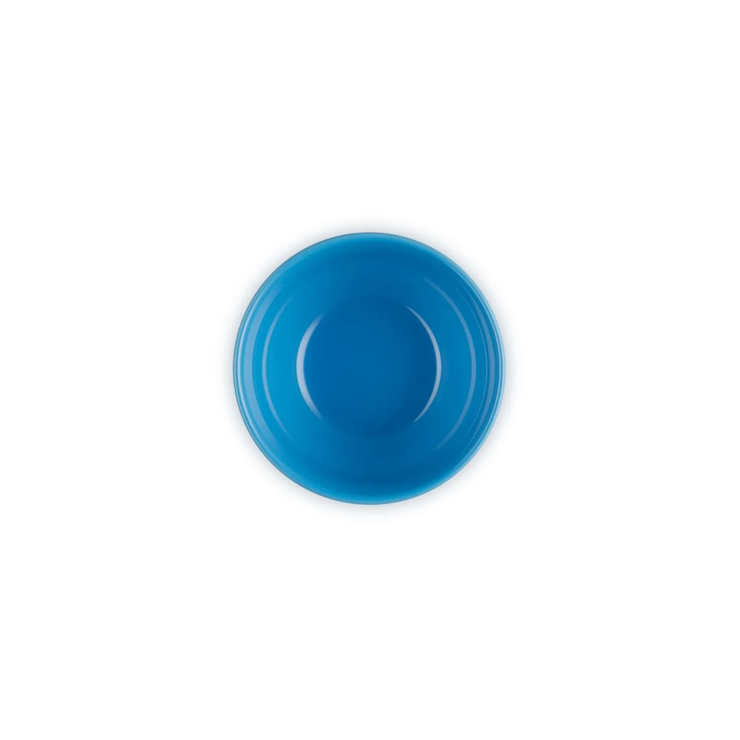 Le Creuset 12cm Stoneware Round Coupe Snack Bowl - Azure - Image 3