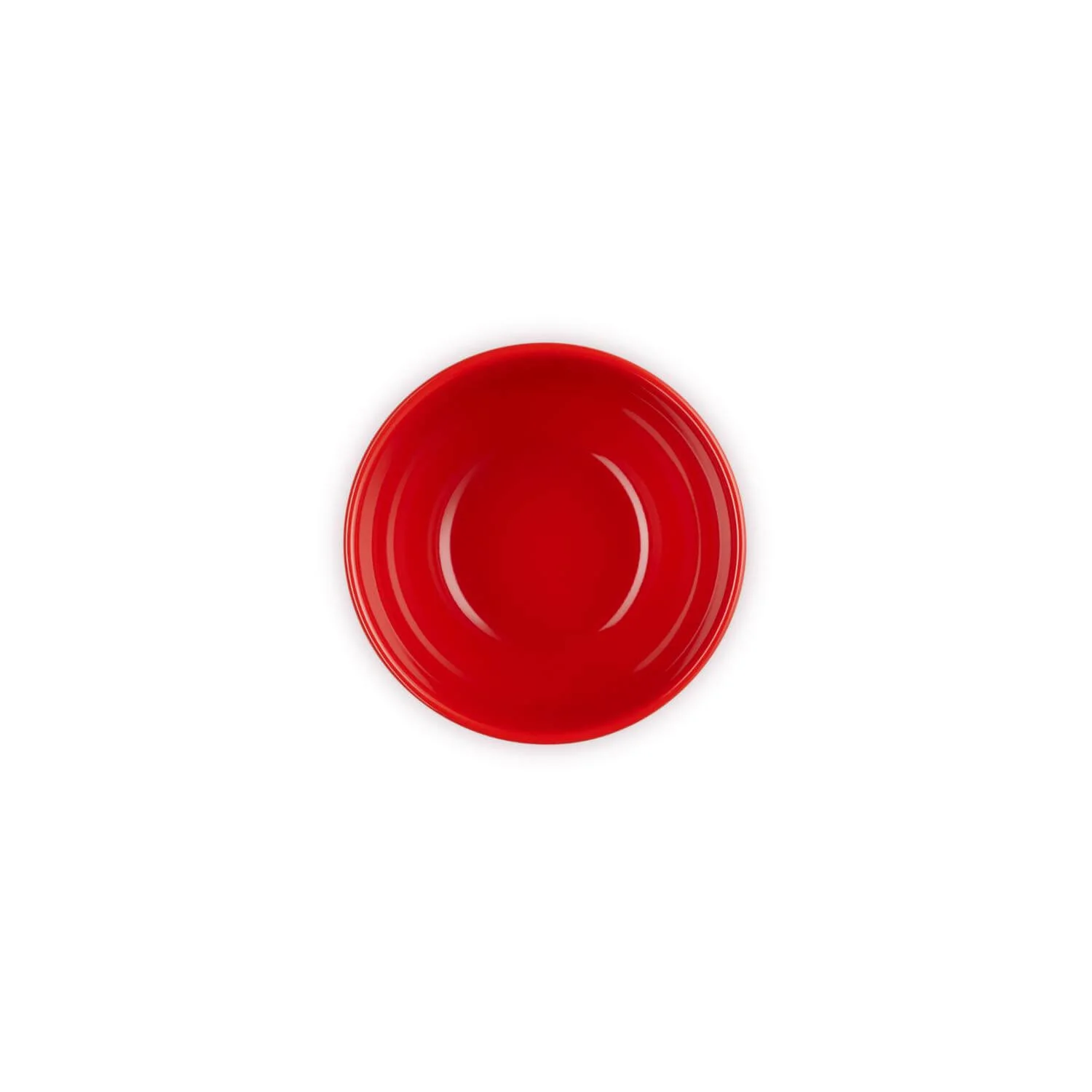 Le Creuset 12cm Stoneware Round Coupe Snack Bowl - Cerise - Image 3