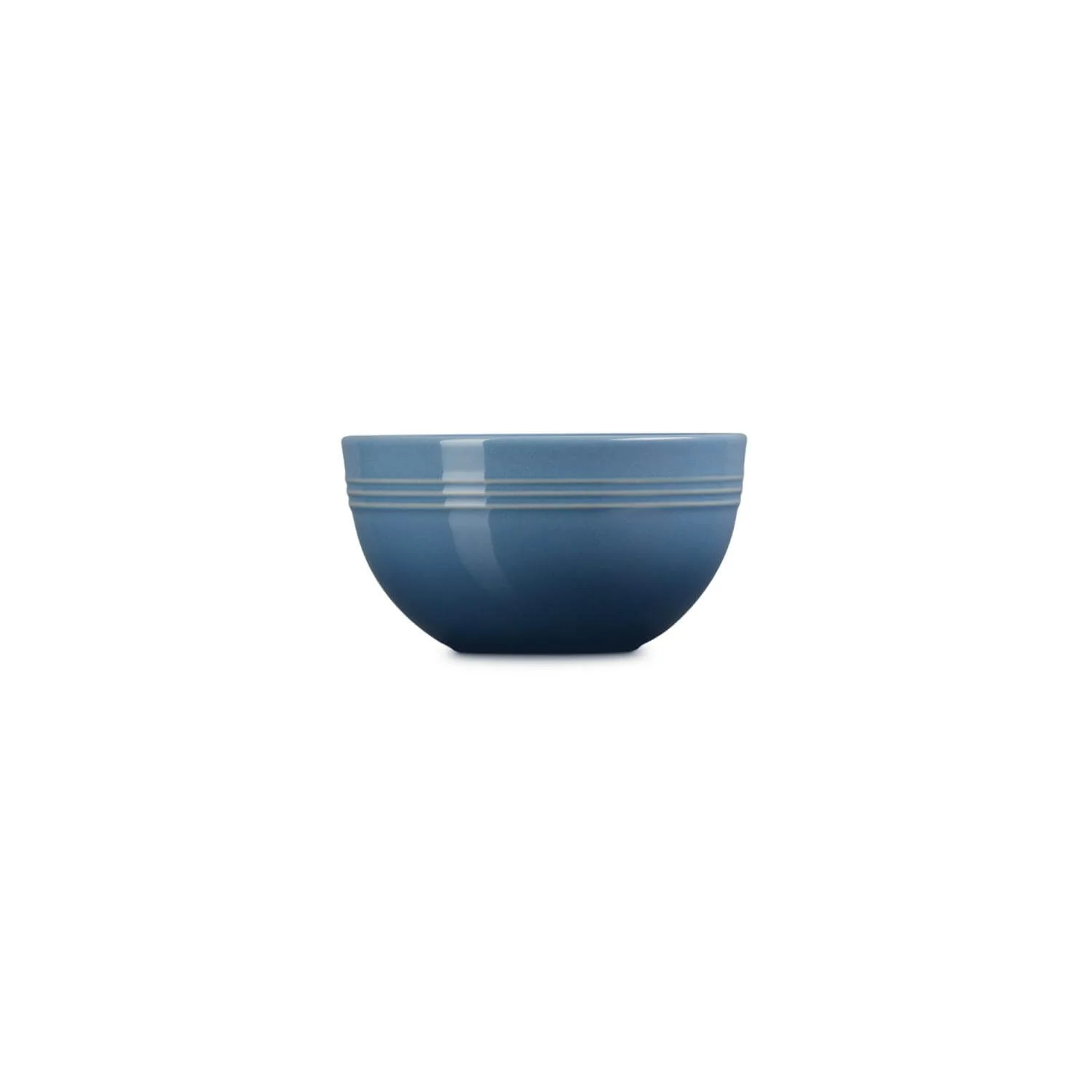 Le Creuset 12cm Stoneware Round Coupe Snack Bowl - Chambray - Image 2
