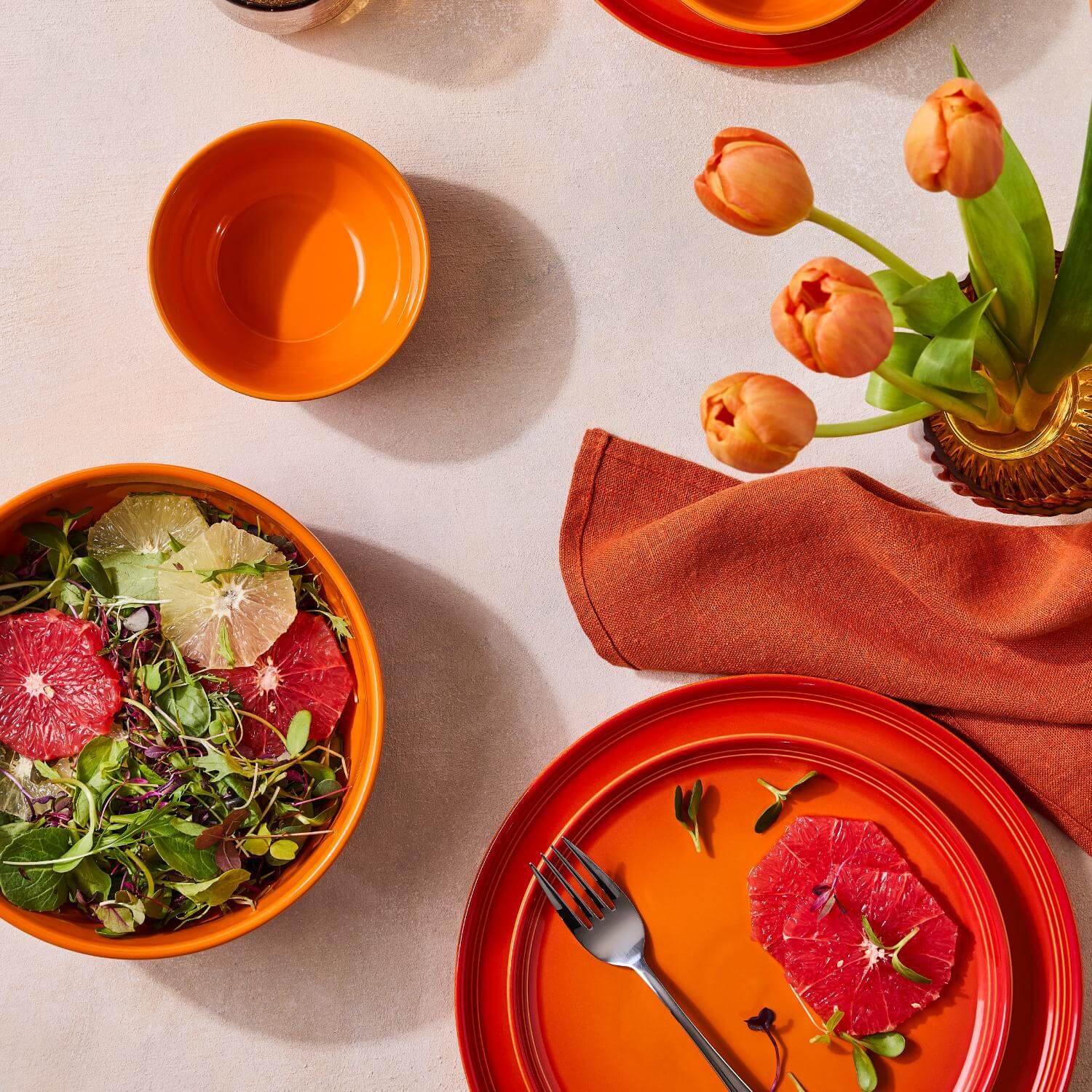 Le Creuset 12cm Stoneware Round Coupe Snack Bowl - Volcanic - Image 5