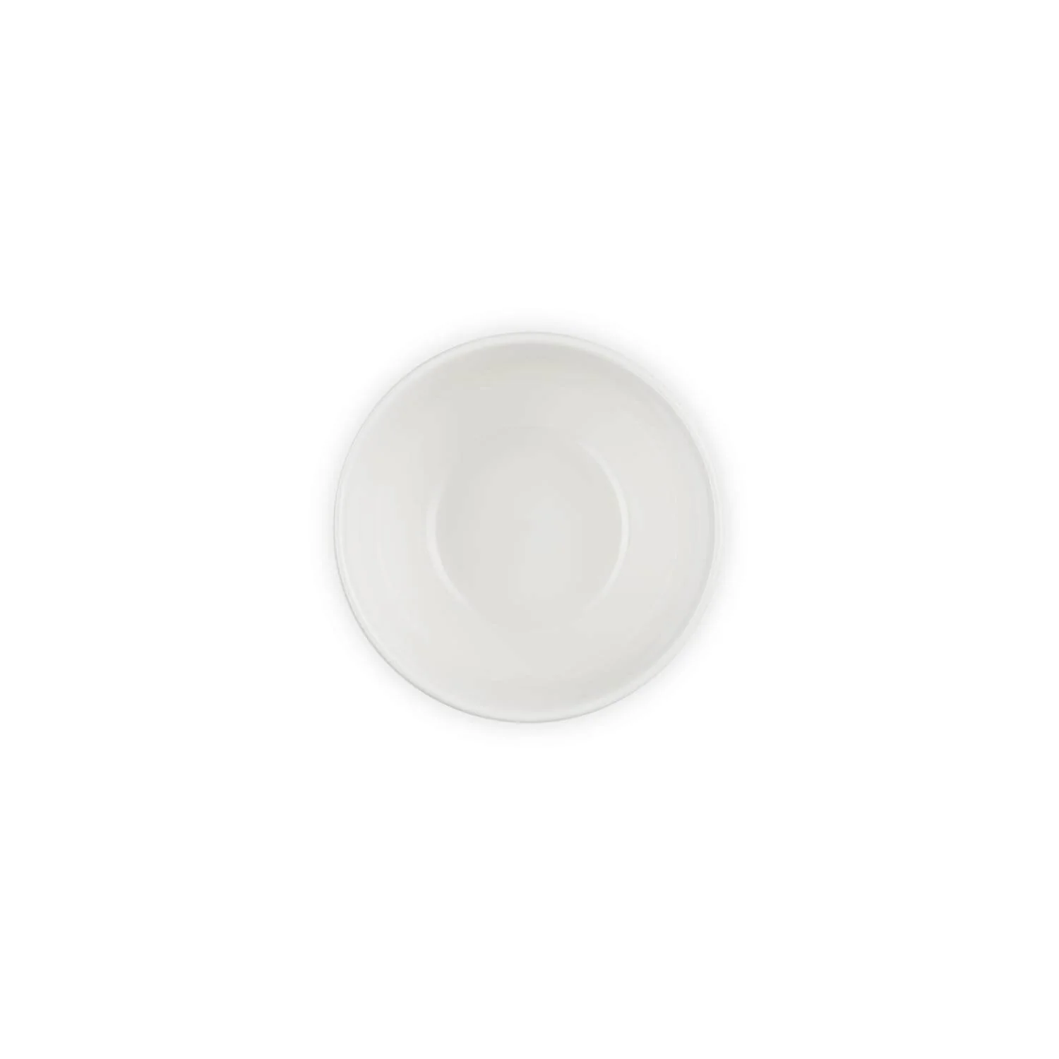 Le Creuset 12cm Stoneware Round Coupe Snack Bowl - White - Image 3