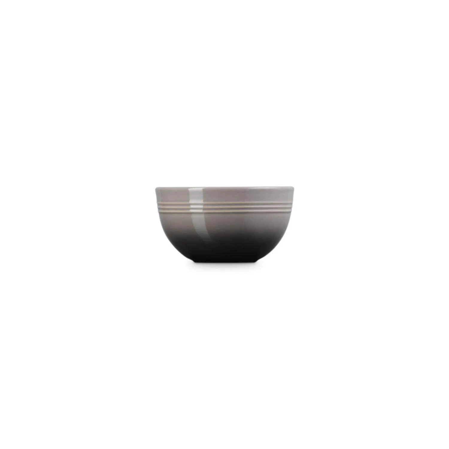 Le Creuset 12cm Stoneware Round Coupe Snack Bowl - Flint - Image 2