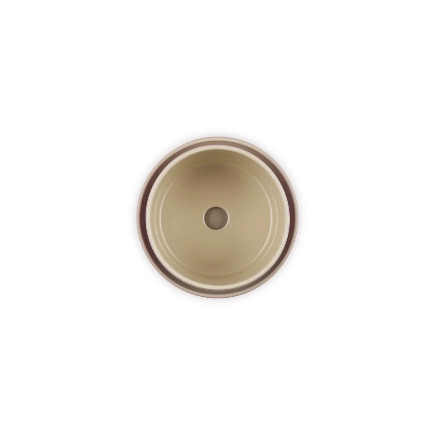 Le Creuset 14cm Stoneware Herb Planter with Tray - Rose Quartz - Image 4
