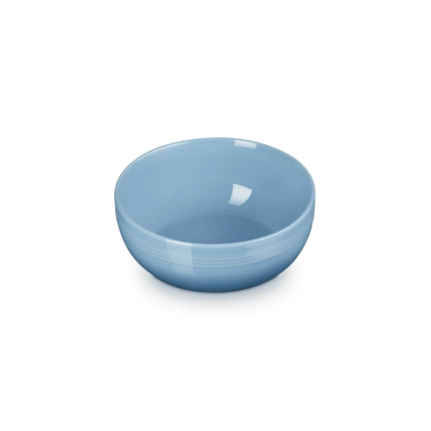 Le Creuset 16cm Stoneware Coupe Cereal Bowl - Chambray - Image 4
