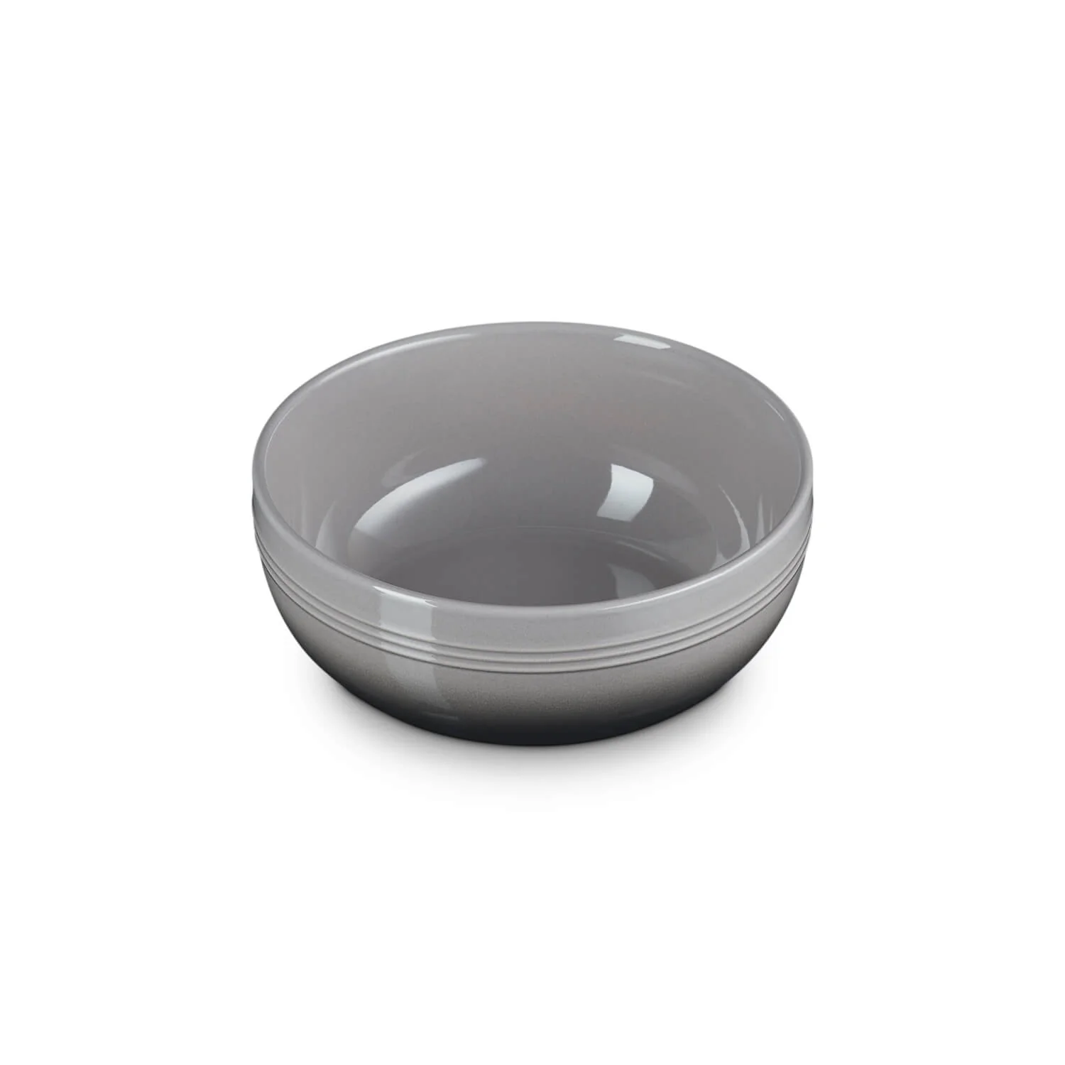 Le Creuset 16cm Stoneware Coupe Cereal Bowl - Flint - Image 4