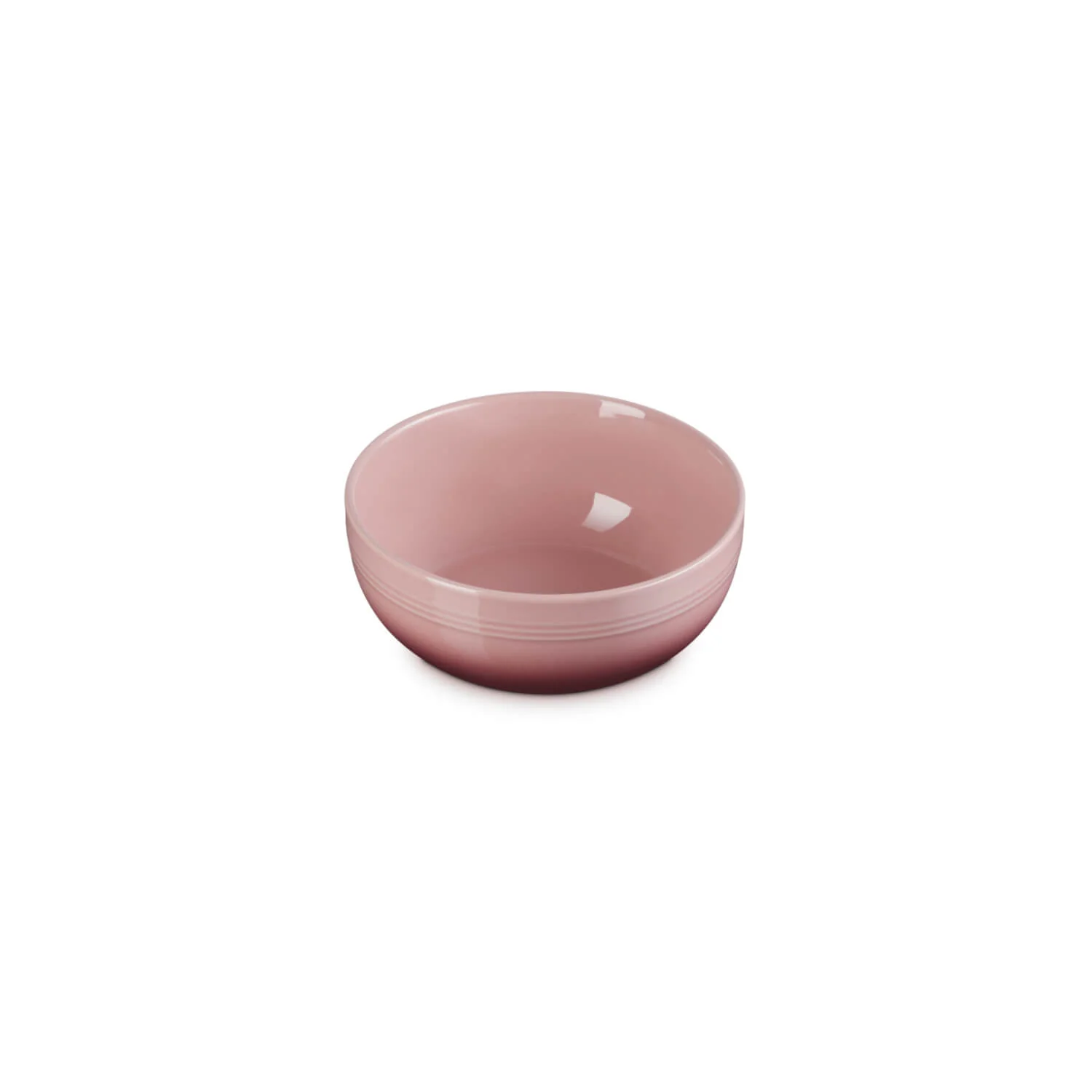 Le Creuset 16cm Stoneware Coupe Cereal Bowl - Rose Quartz - Image 4