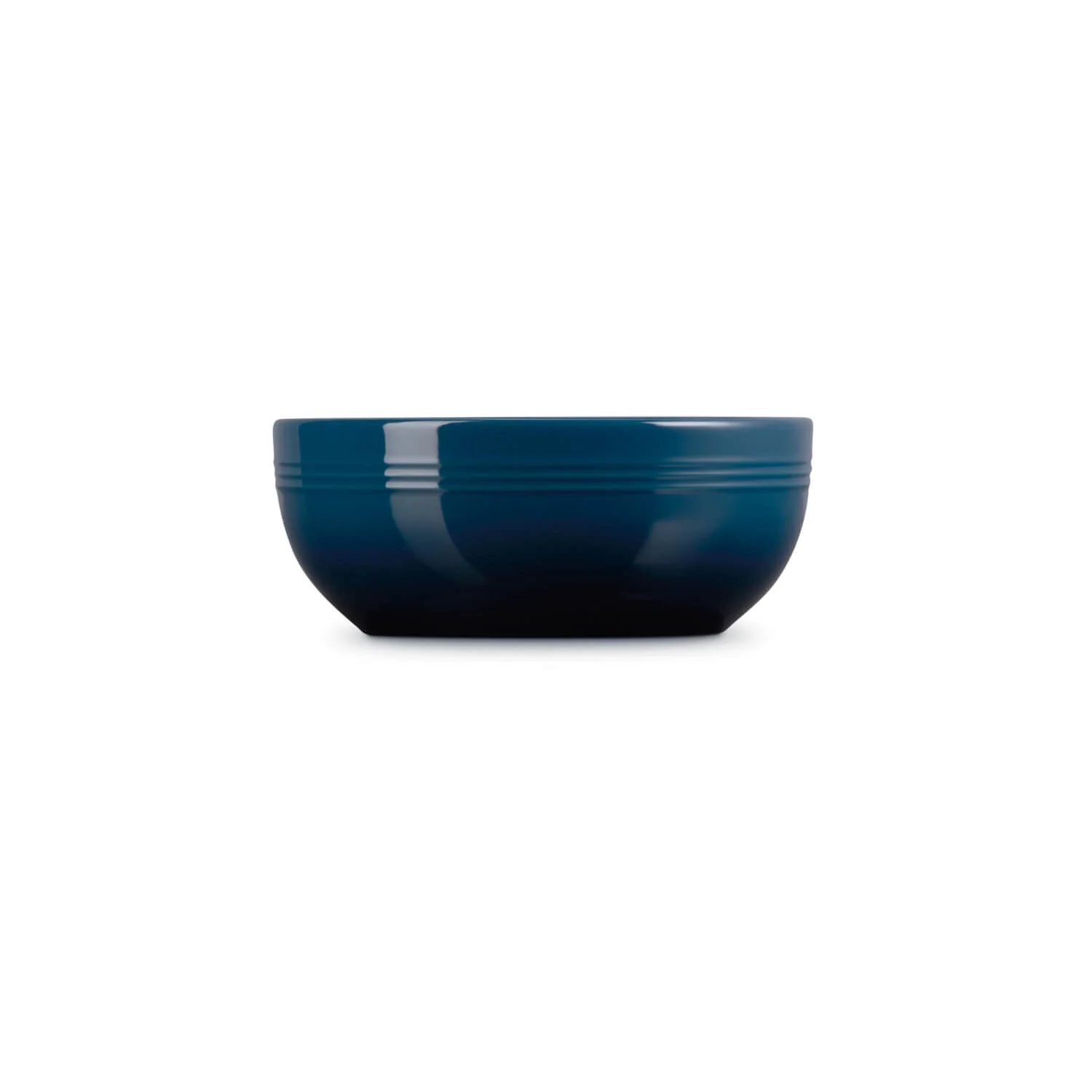 Le Creuset 16cm Stoneware Round Coupe Cereal Bowl - Nuit - Image 2