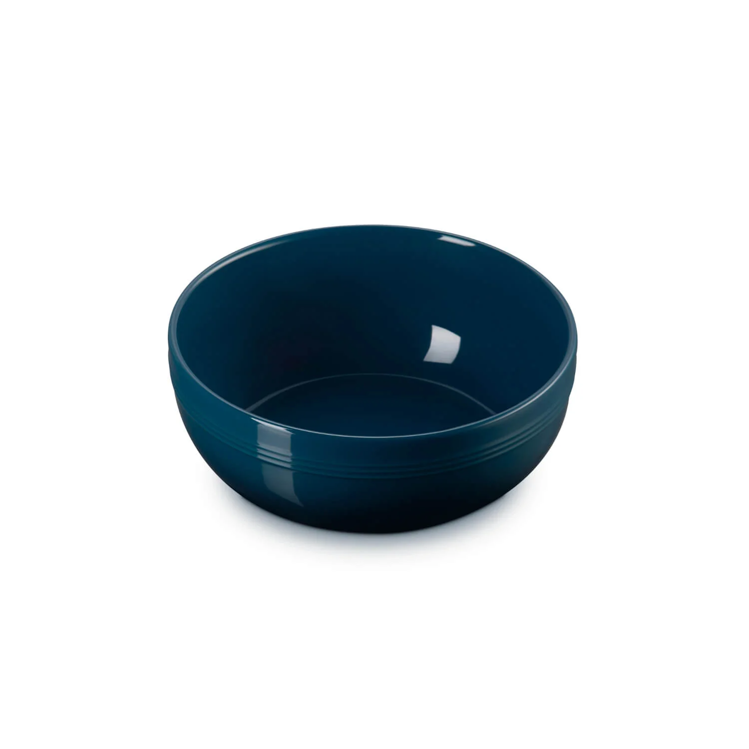 Le Creuset 20cm Coupe Stoneware Serve Bowl - Nuit - Image 4