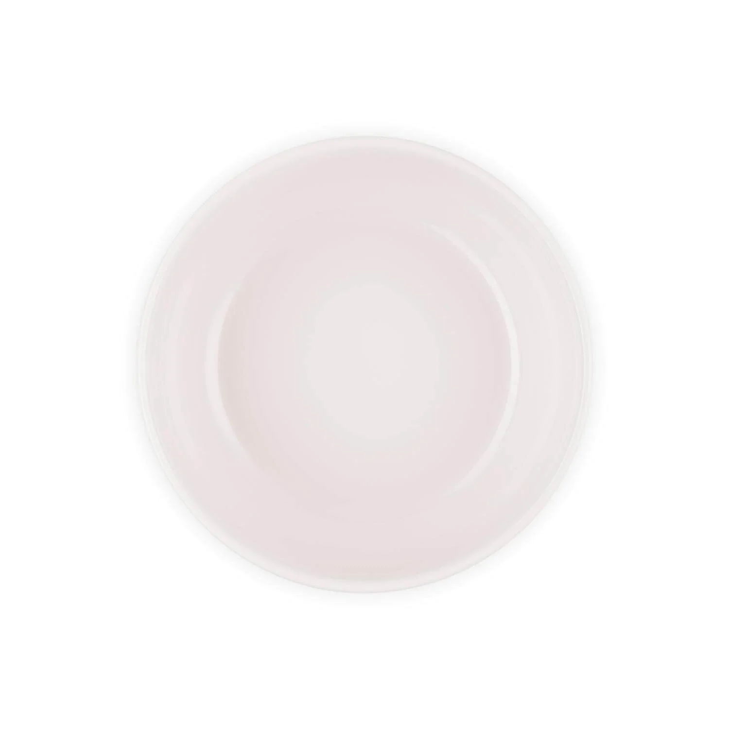 Le Creuset 20cm Coupe Stoneware Serve Bowl - Shell Pink - Image 3