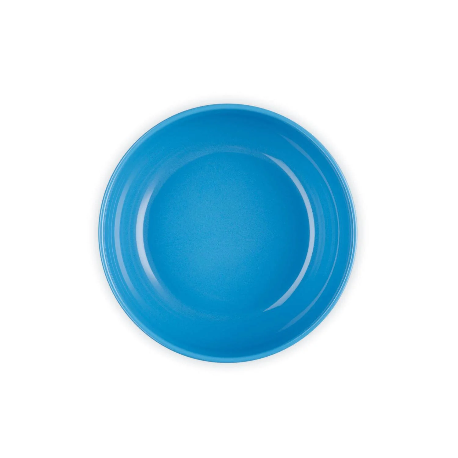 Le Creuset 20cm Stoneware Coupe Serve Bowl - Azure - Image 3