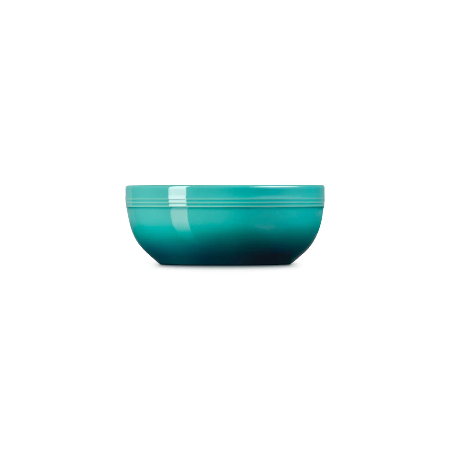 Le Creuset 20cm Stoneware Coupe Serve Bowl - Bleu Riviera - Image 3