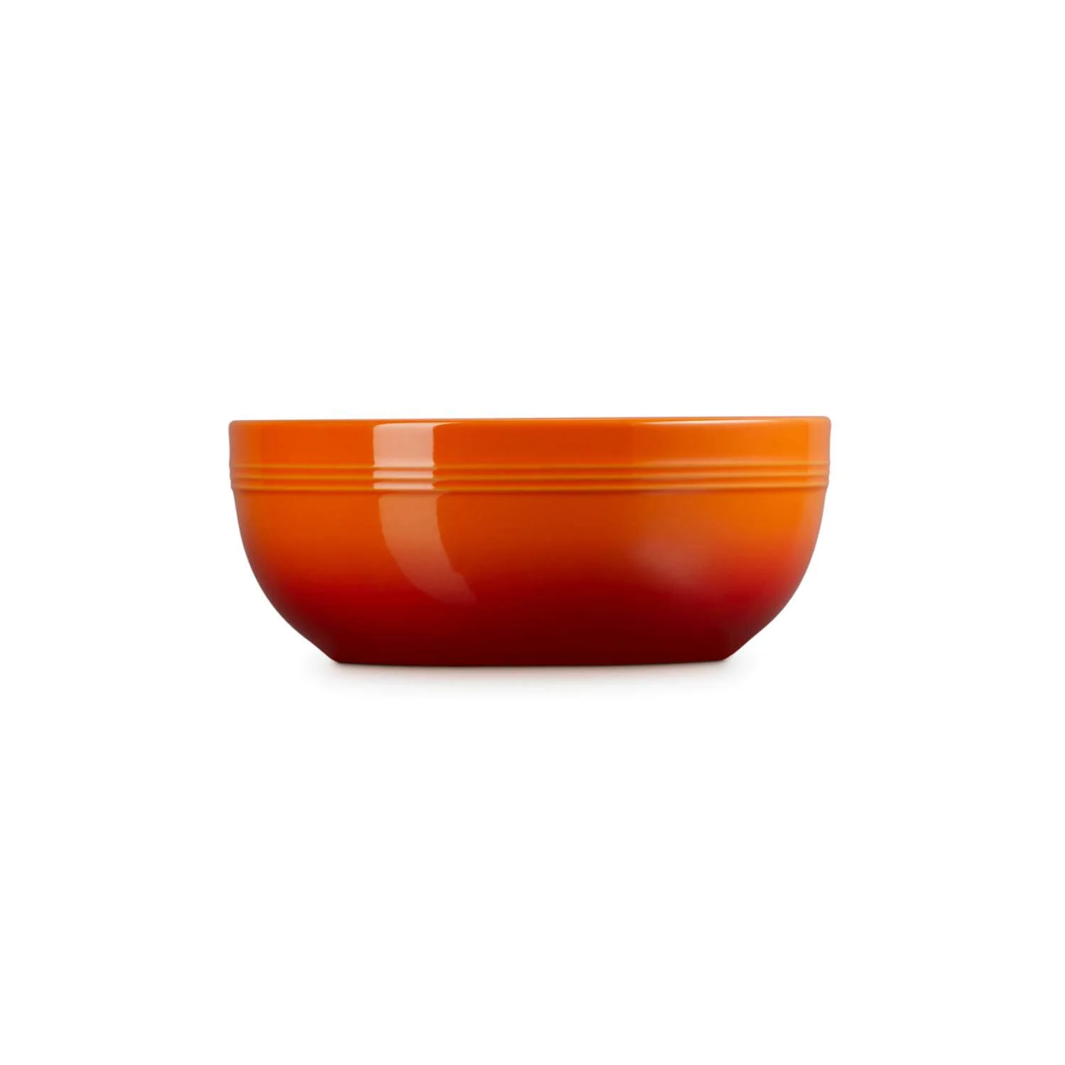 Le Creuset 20cm Stoneware Coupe Serve Bowl - Volcanic - Image 2