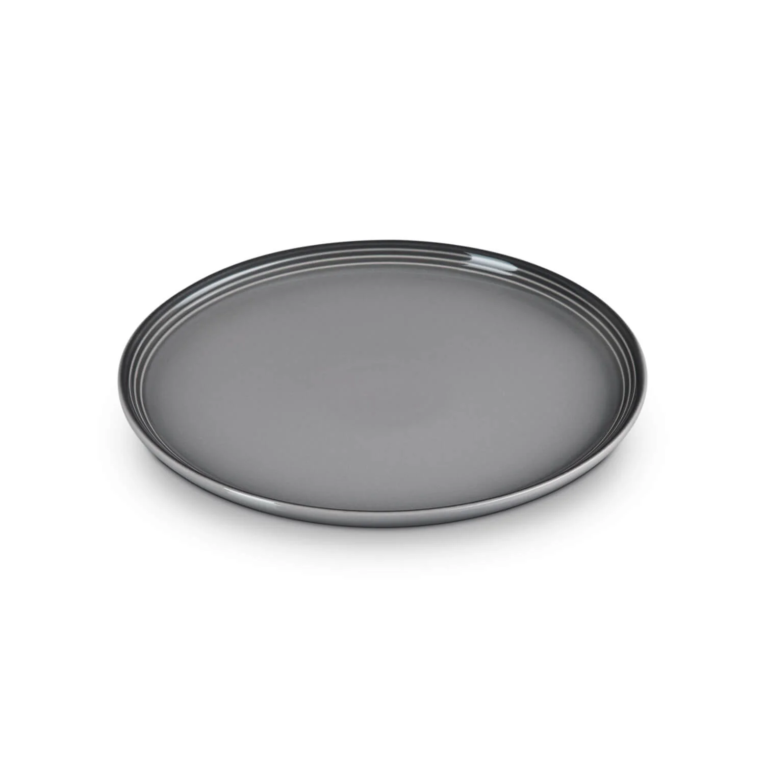 Le Creuset 22cm Stoneware Coupe Side Plate - Flint - Image 4