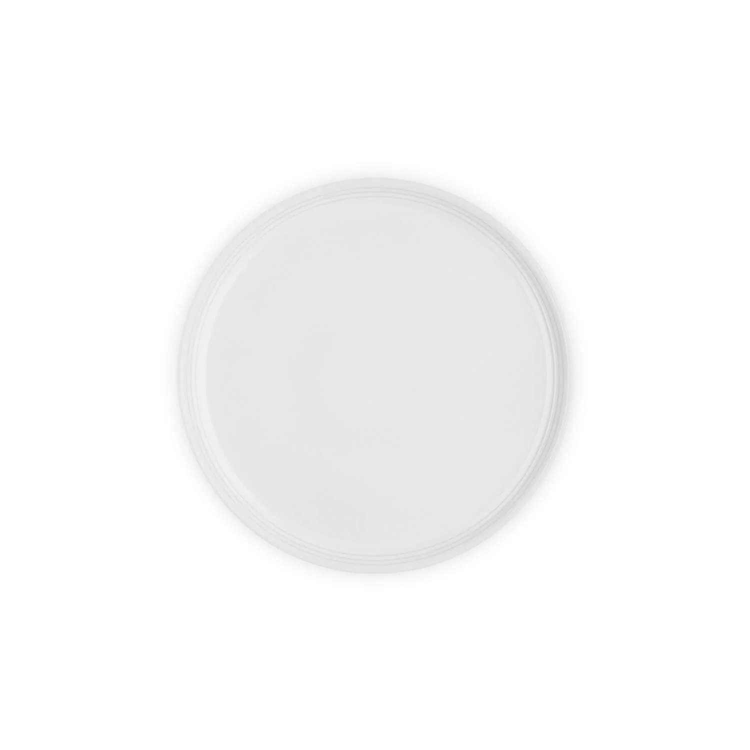 Le Creuset 22cm Stoneware Coupe Side Plate - White - Image 3