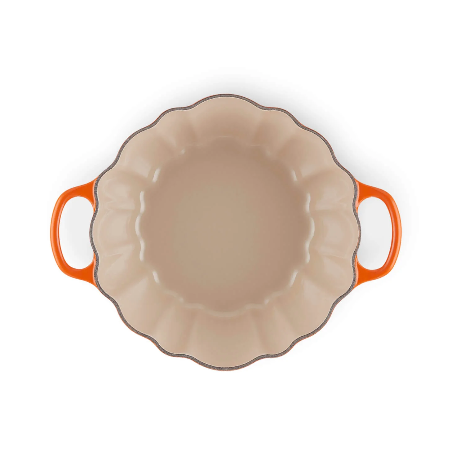 Le Creuset Halloween Cast Iron 24cm Pumpkin Casserole - Volcanic - Image 5