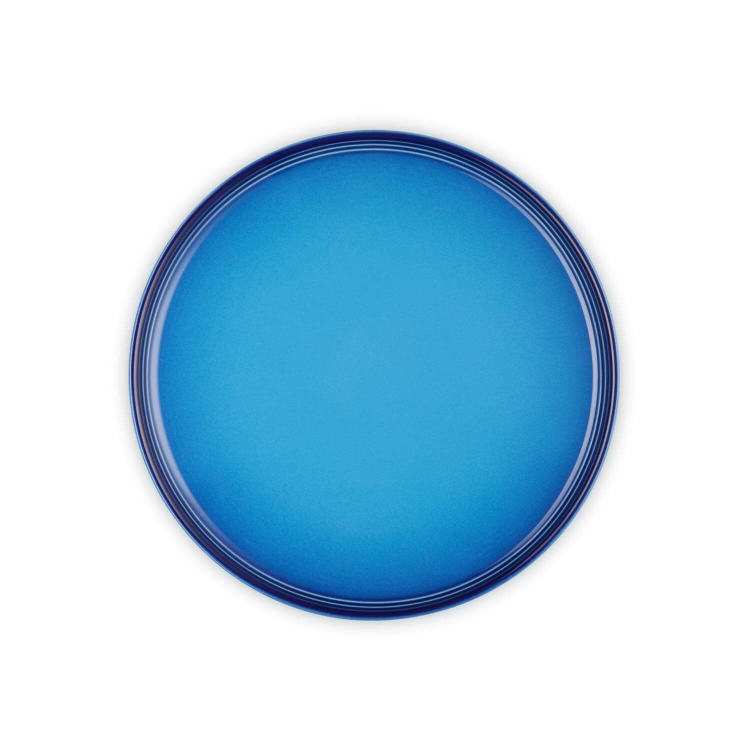 Le Creuset 27cm Stoneware Coupe Dinner Plate - Azure - Image 3