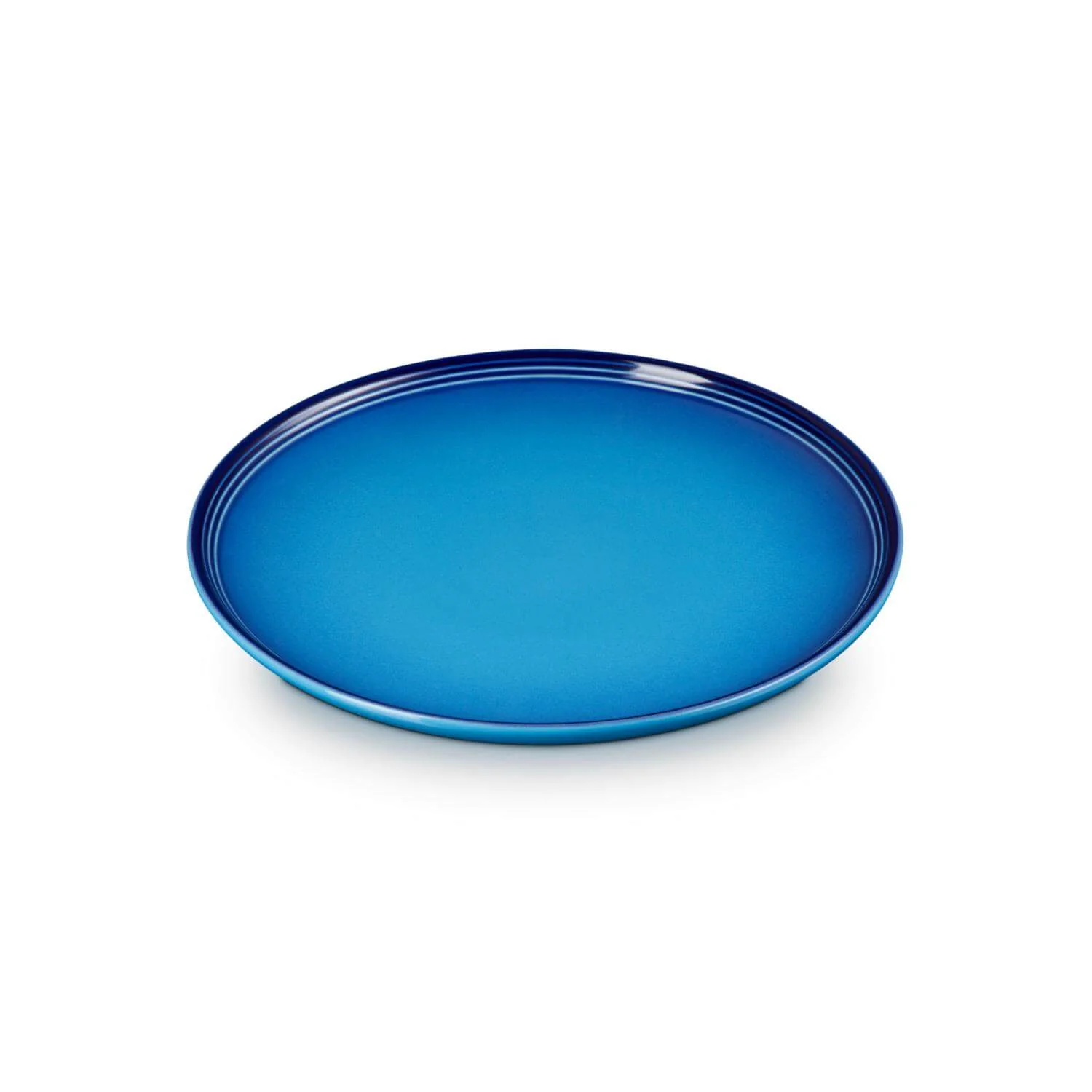 Le Creuset 27cm Stoneware Coupe Dinner Plate - Azure - Image 4