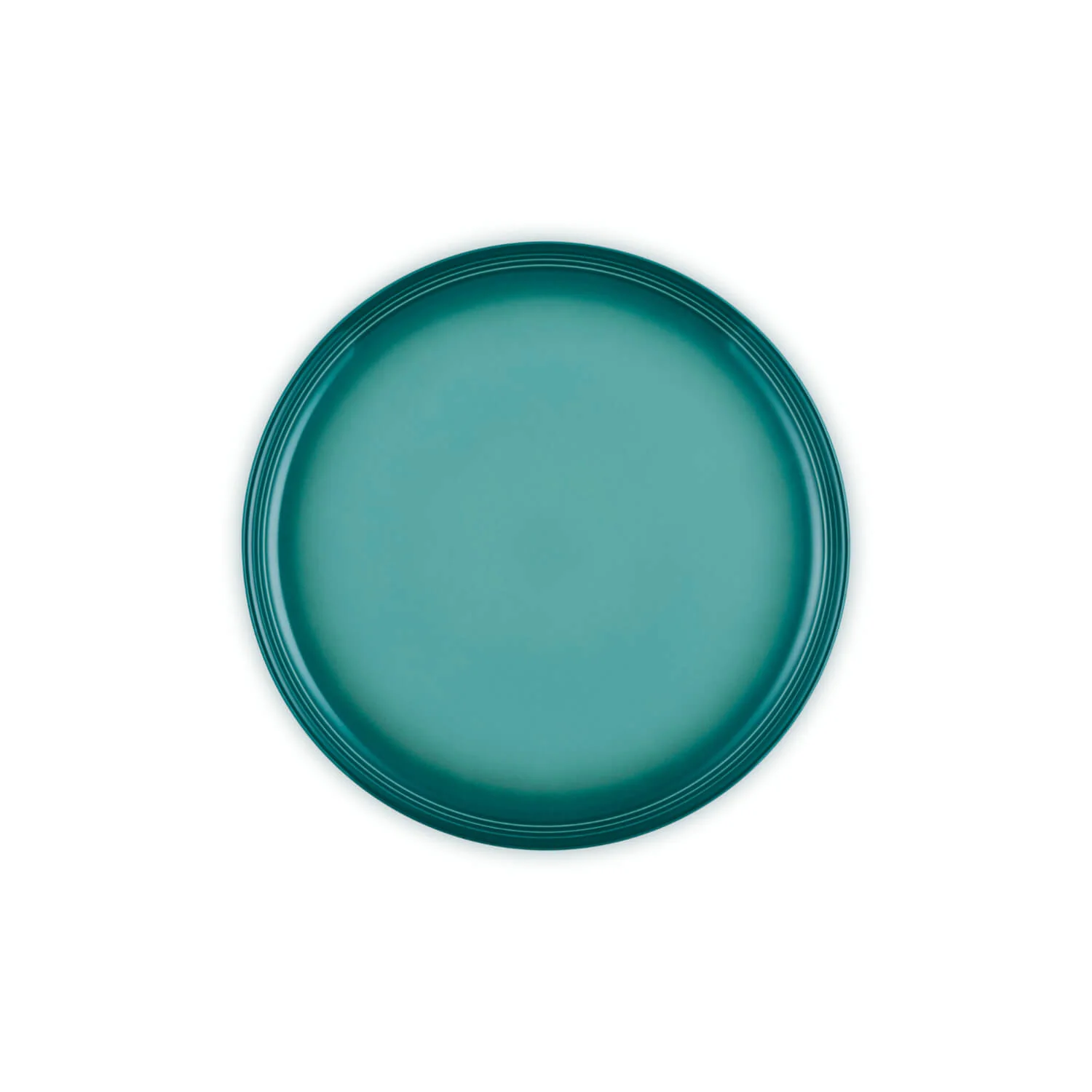 Le Creuset 27cm Stoneware Coupe Dinner Plate - Bleu Riviera - Image 3