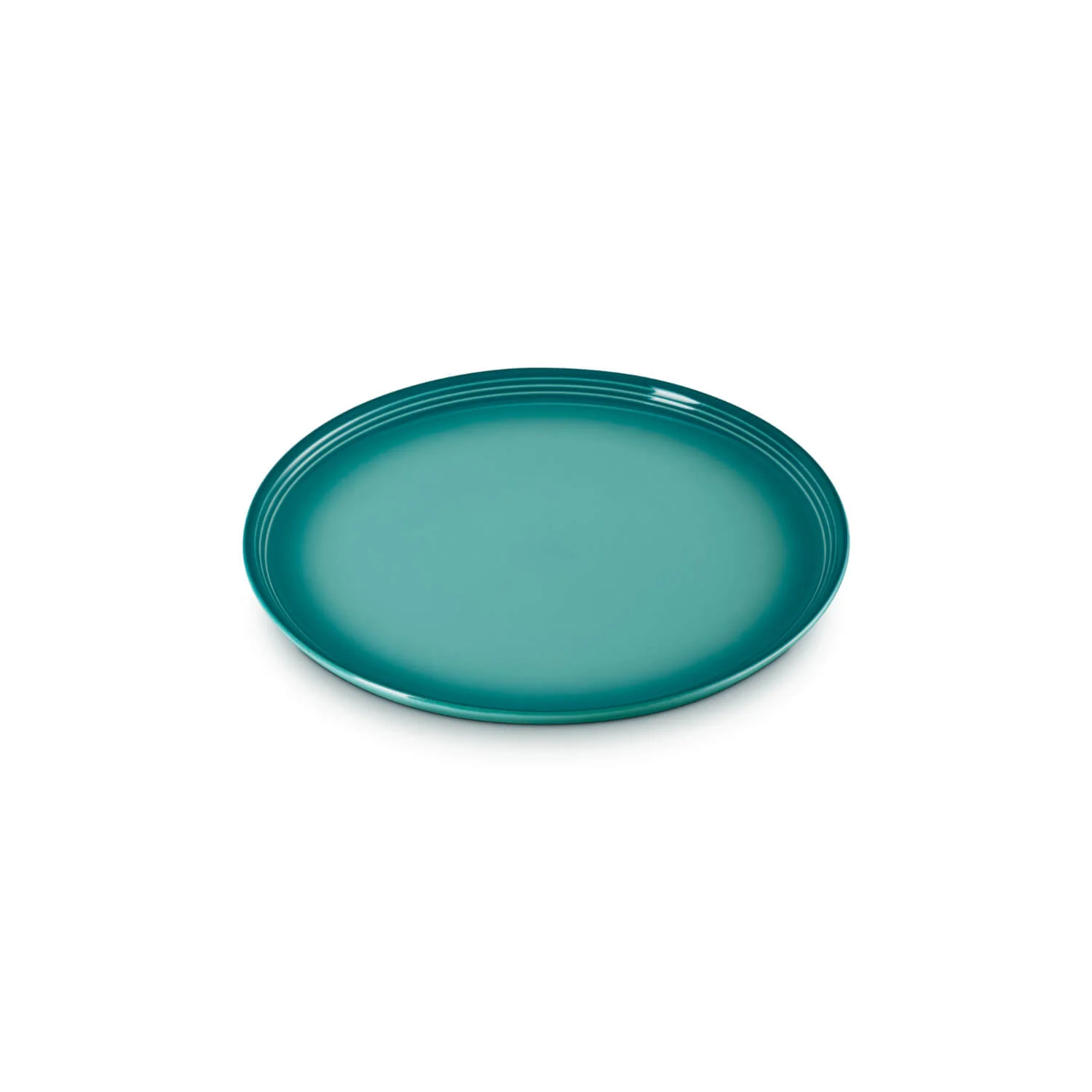 Le Creuset 27cm Stoneware Coupe Dinner Plate - Bleu Riviera - Image 4