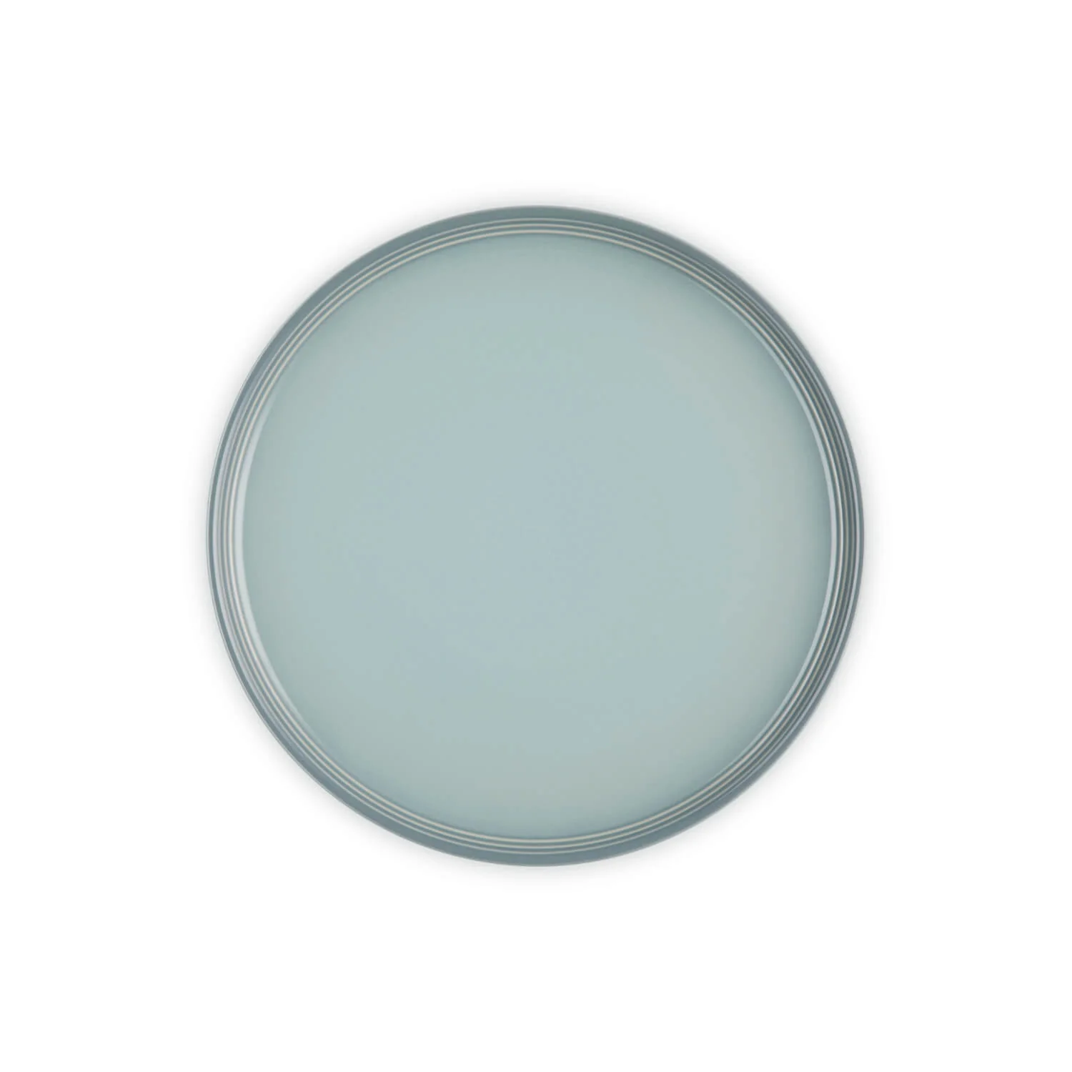 Le Creuset 27cm Stoneware Coupe Dinner Plate - Sea Salt - Image 3