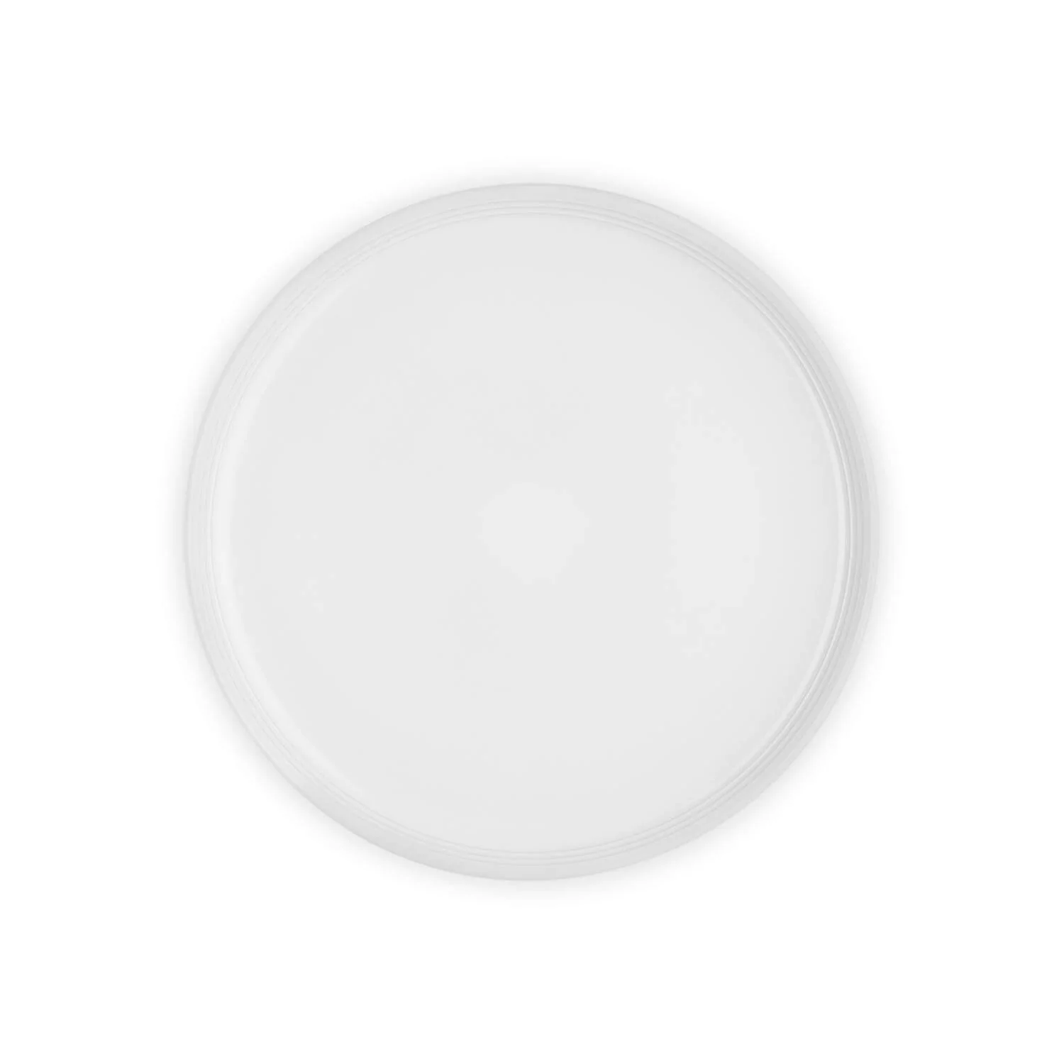 Le Creuset 27cm Stoneware Coupe Dinner Plate - White - Image 3