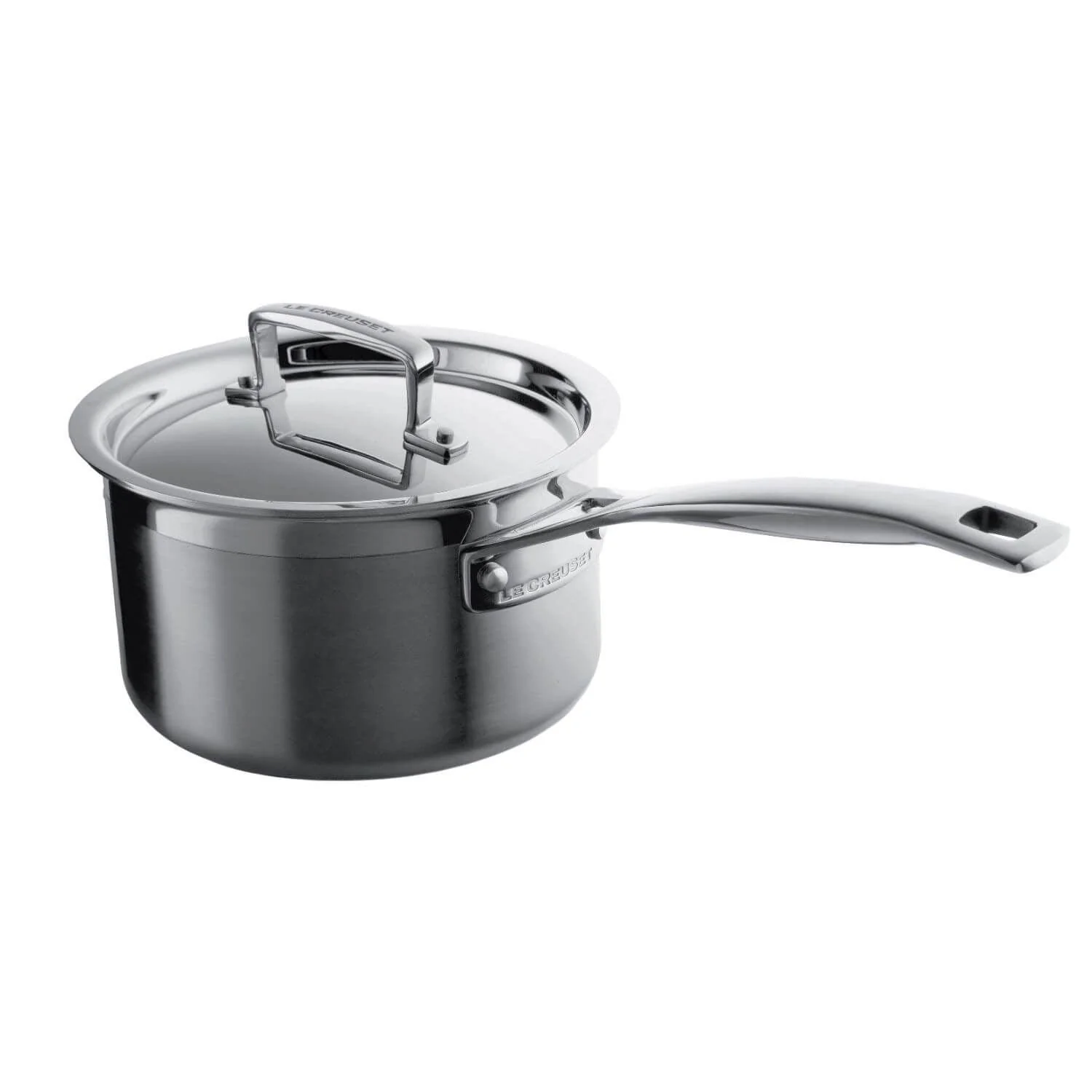Le Creuset 3-Ply Stainless Steel Saucepan - 14cm