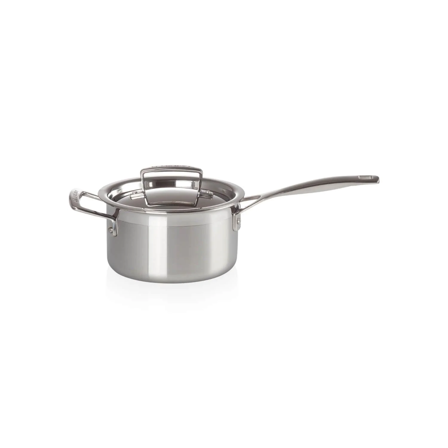 Le Creuset 3-Ply Stainless Steel Saucepan - 16cm - Image 2