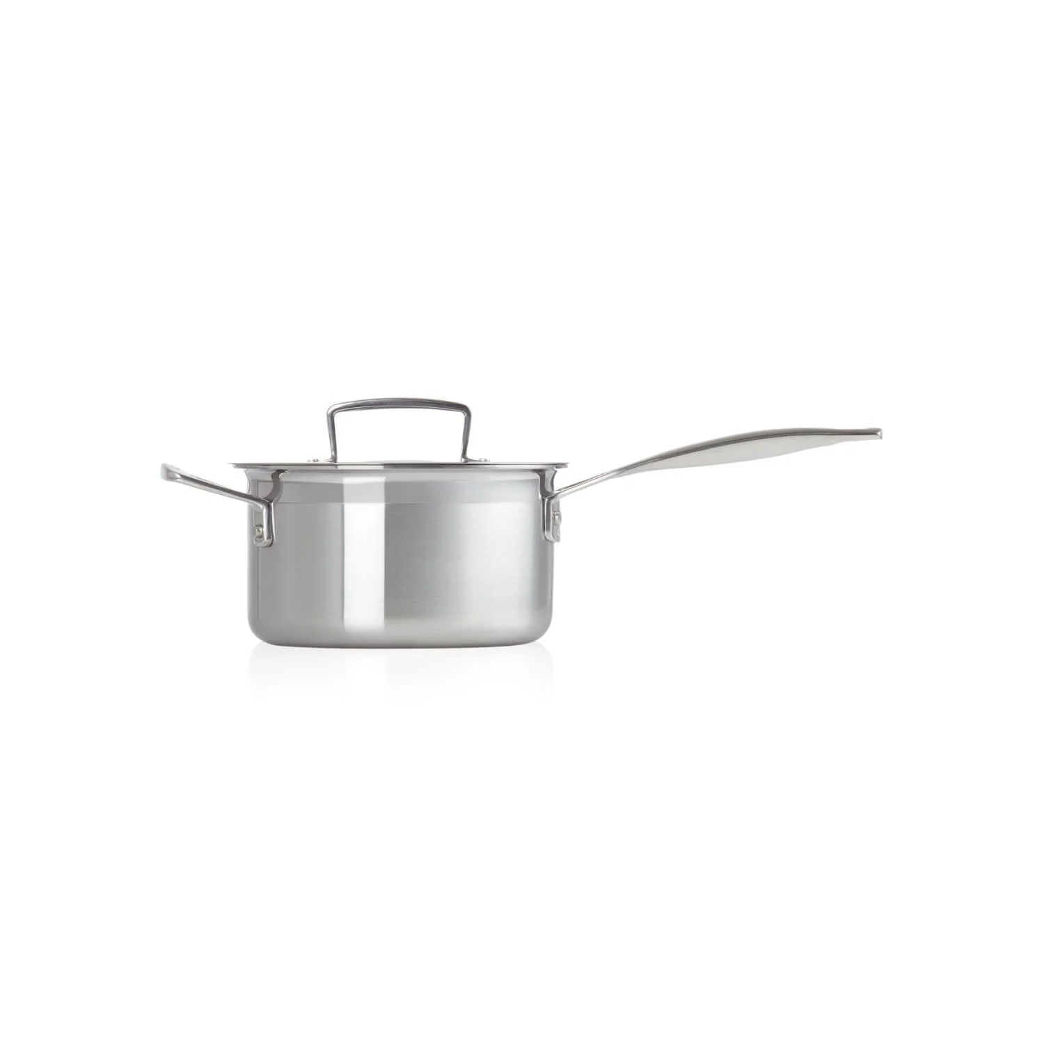 Le Creuset 3-Ply Stainless Steel Saucepan - 16cm - Image 3