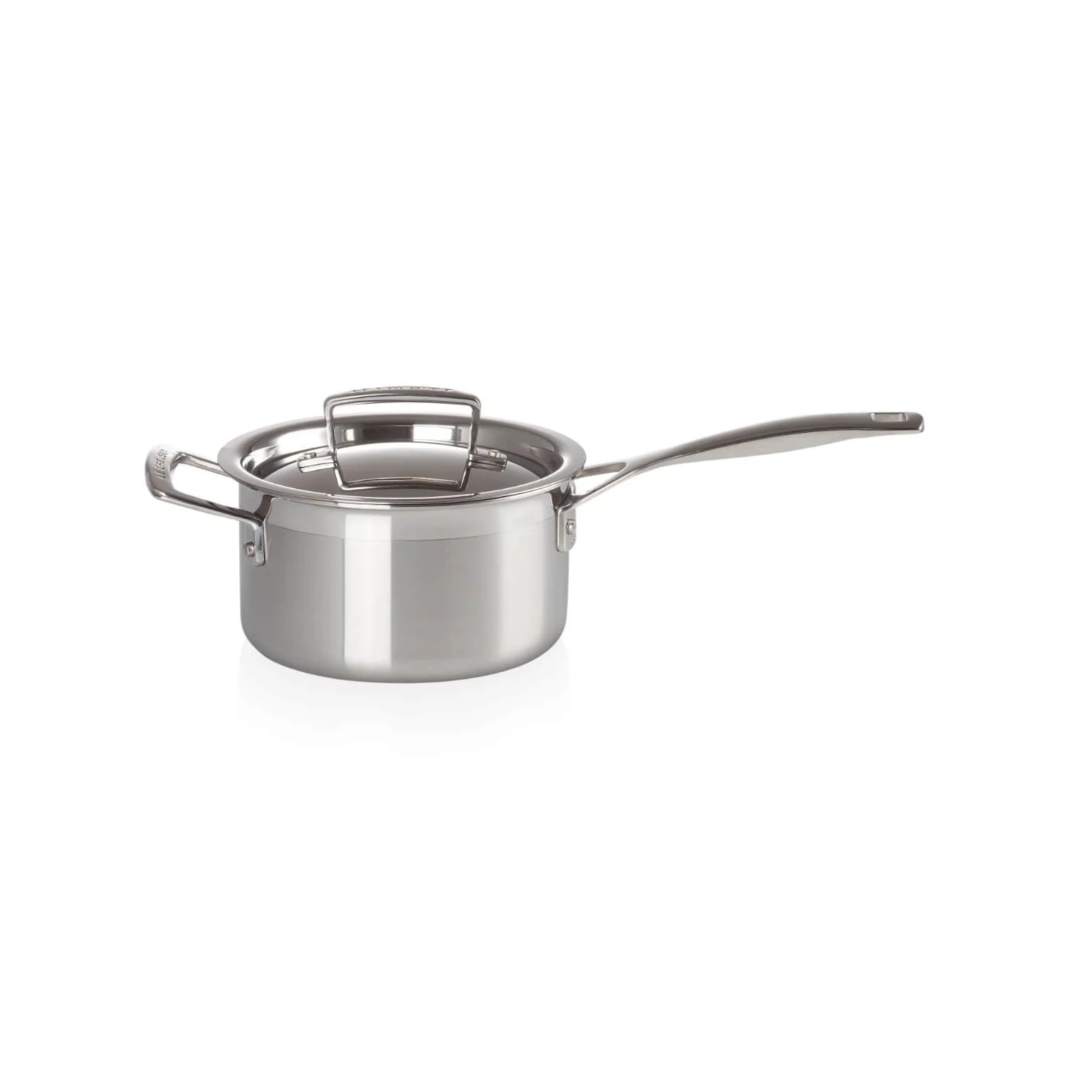 Le Creuset 3-Ply Stainless Steel Saucepan - 18cm - Image 2