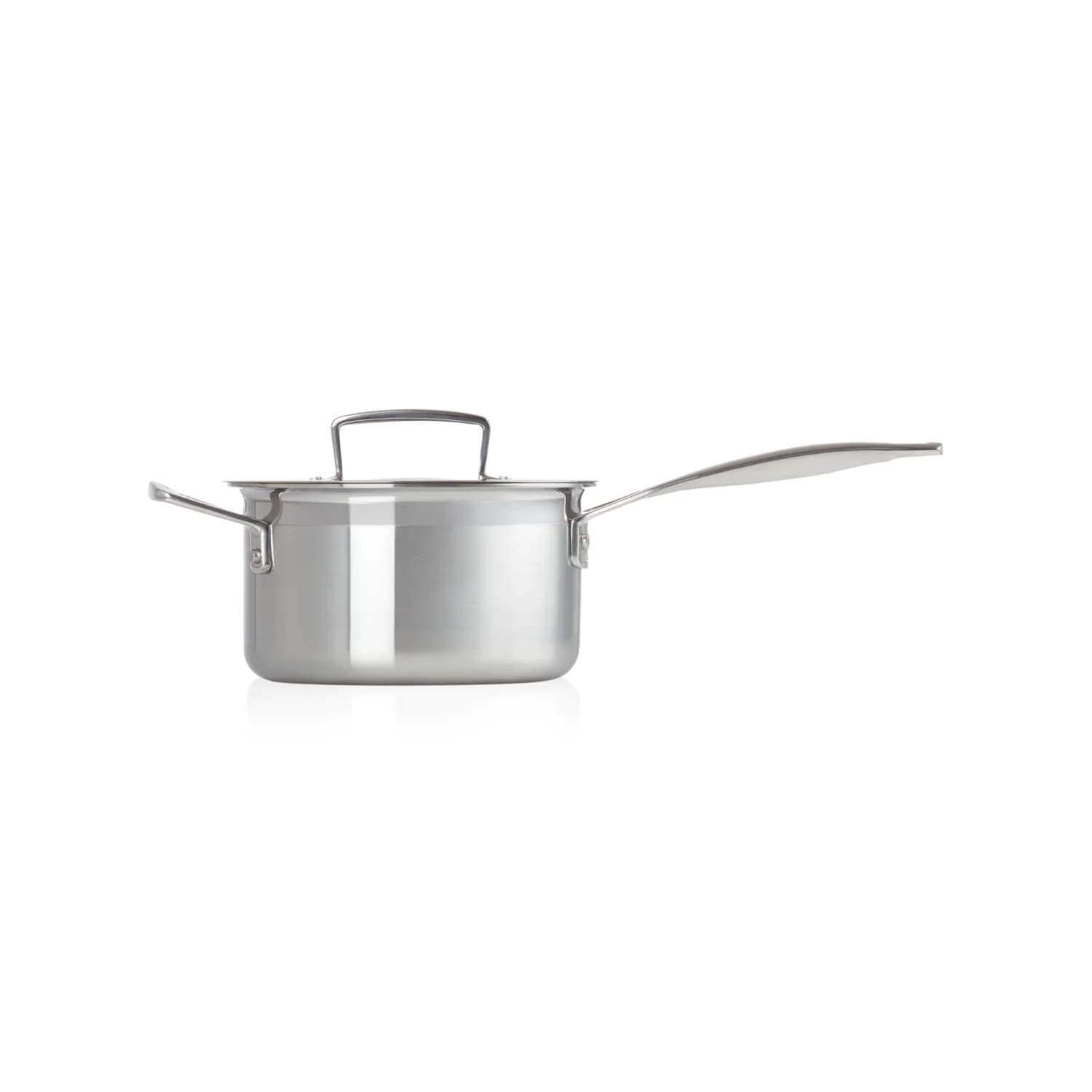 Le Creuset 3-Ply Stainless Steel Saucepan - 18cm - Image 3