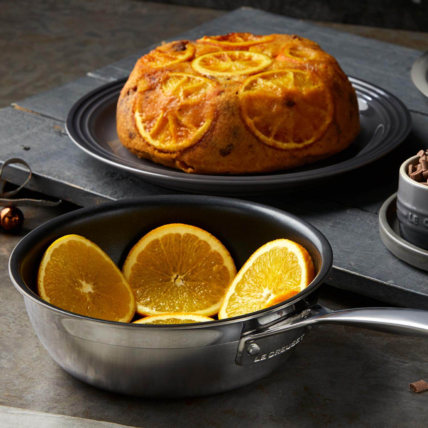 Le Creuset 3-Ply Stainless Steel Non-Stick Chefs Pan - 20cm - Image 6