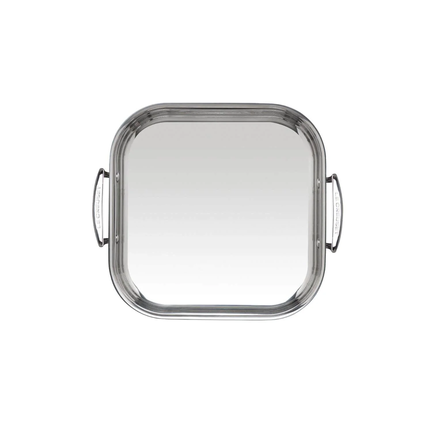 Le Creuset 3-Ply Stainless Steel Square Roaster - 26cm - Image 4