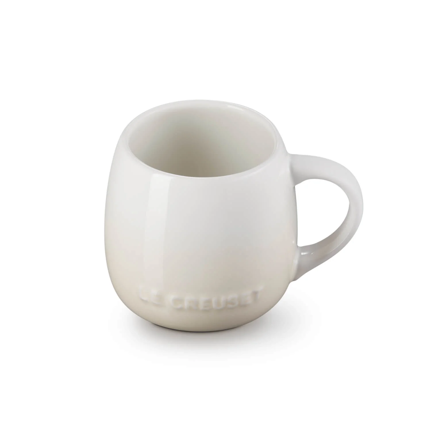 Le Creuset 320ml Stoneware Coupe Sphere Mug - Meringue - Image 4