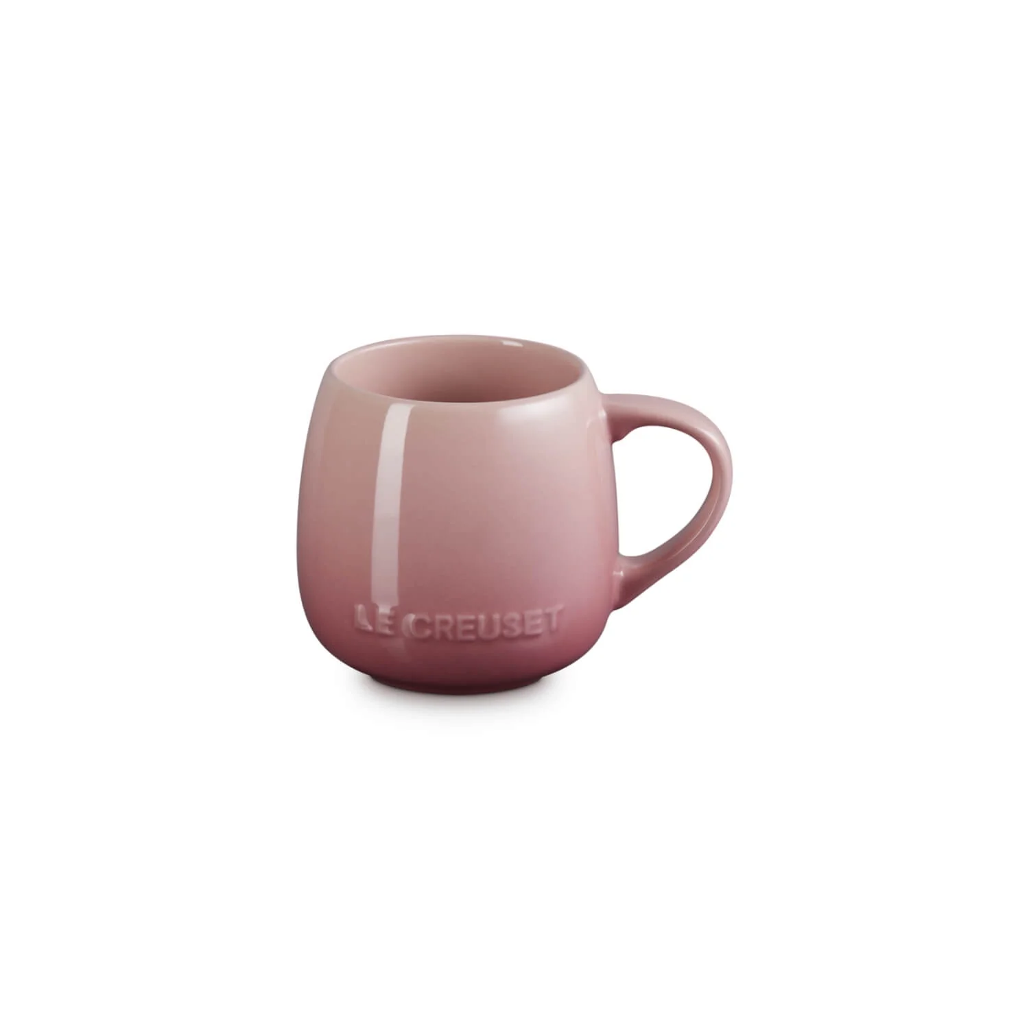 Le Creuset 320ml Stoneware Coupe Sphere Mug - Rose Quartz