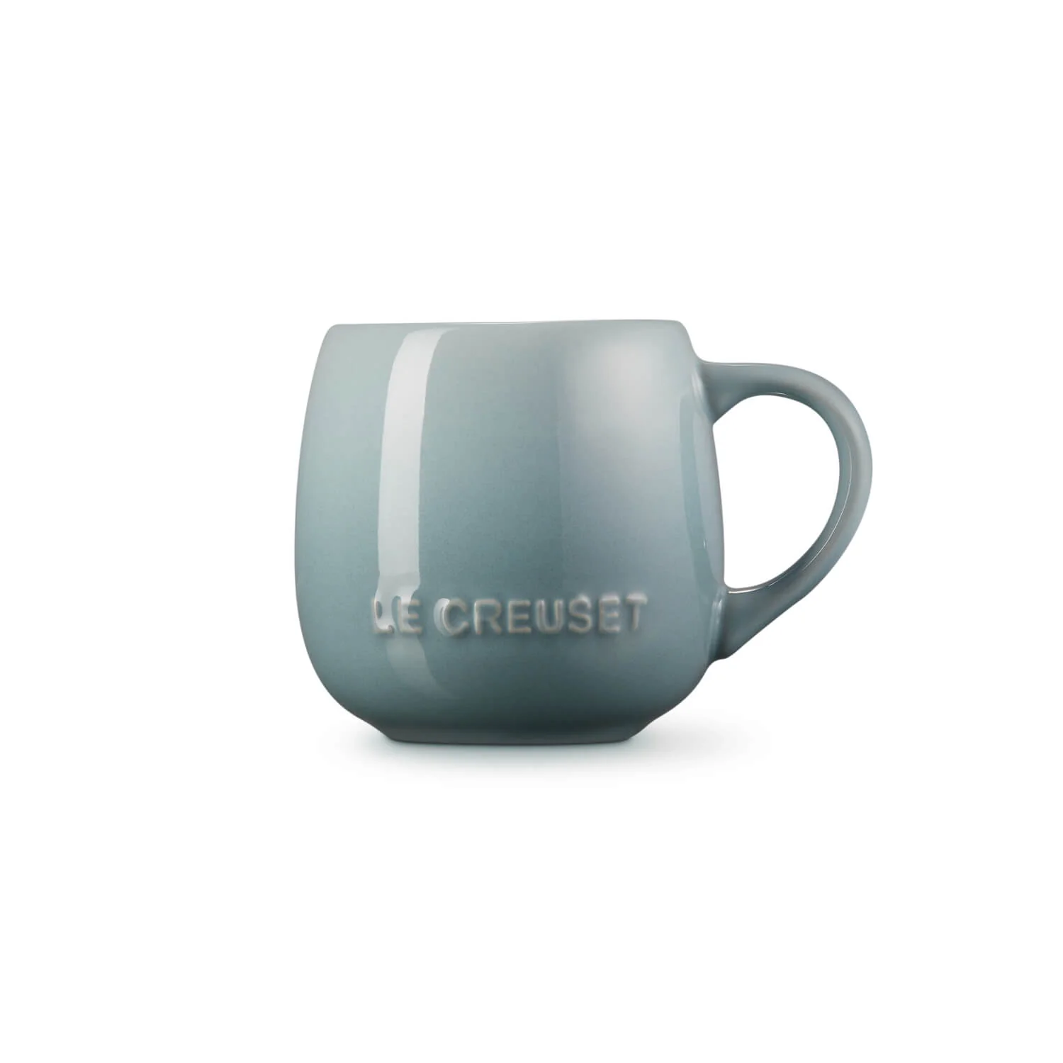 Le Creuset 320ml Stoneware Coupe Sphere Mug - Sea Salt - Image 2