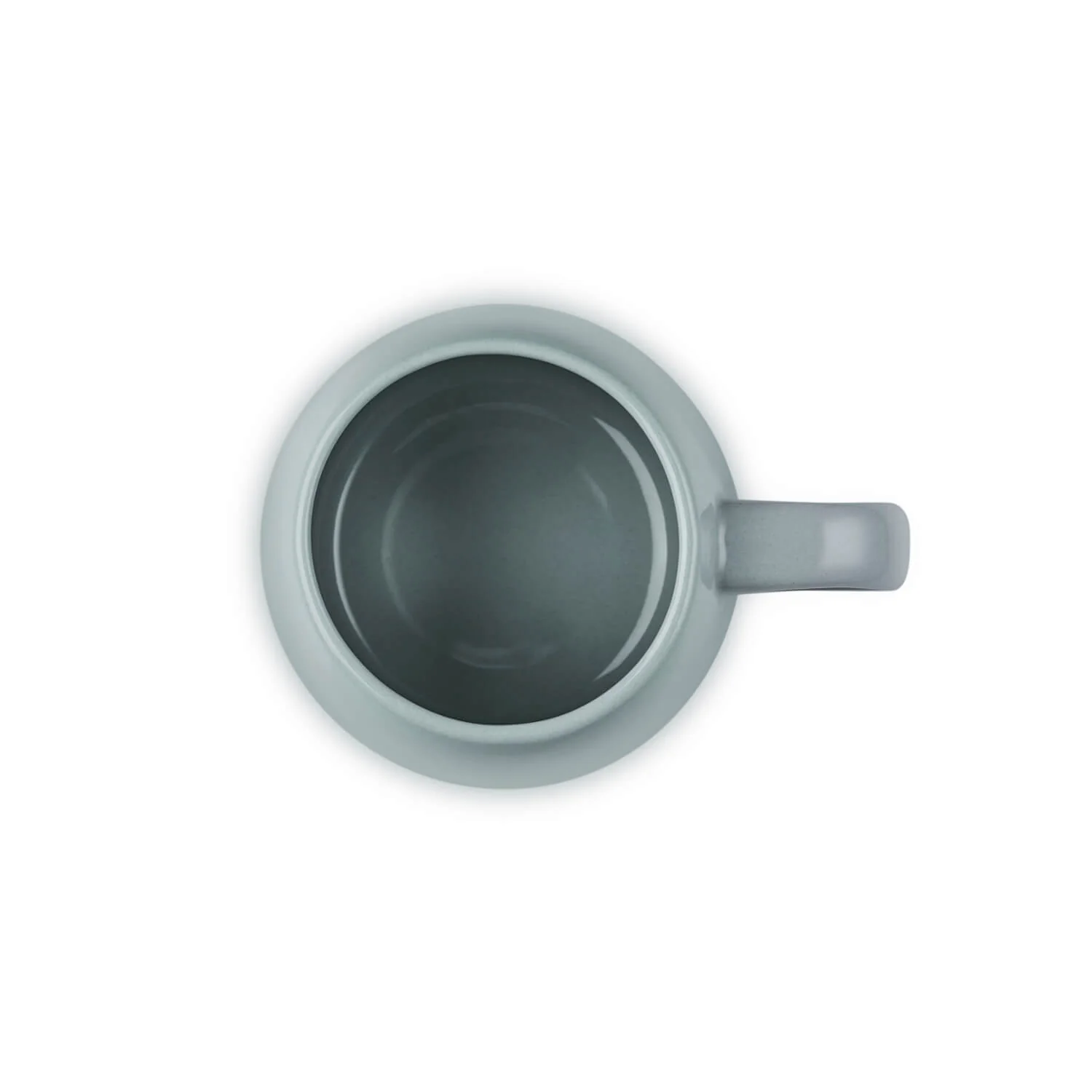 Le Creuset 320ml Stoneware Coupe Sphere Mug - Sea Salt - Image 3