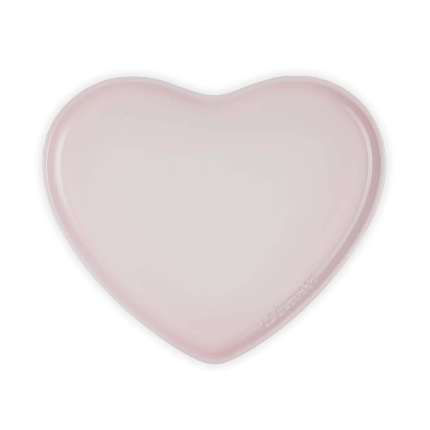 Le Creuset 32cm Heart Stoneware Serving Platter - Shell Pink - Image 2