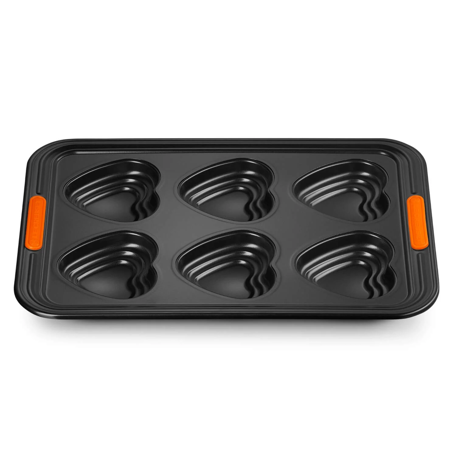 Le Creuset 6-Cup Non-Stick Tiered Heart Muffin Tray