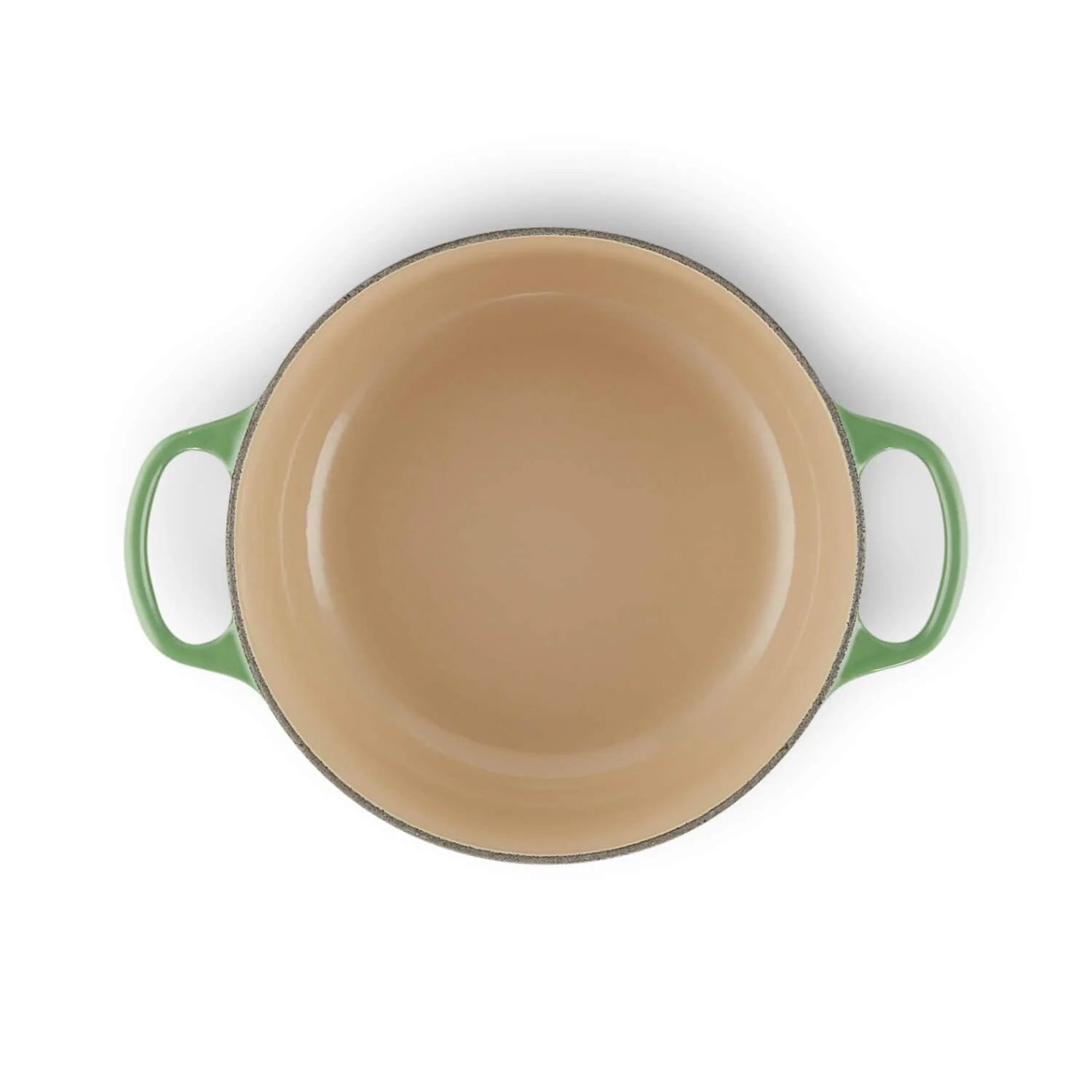 Le Creuset Signature Cast Iron 20cm Round Casserole - Bamboo Green - Image 5