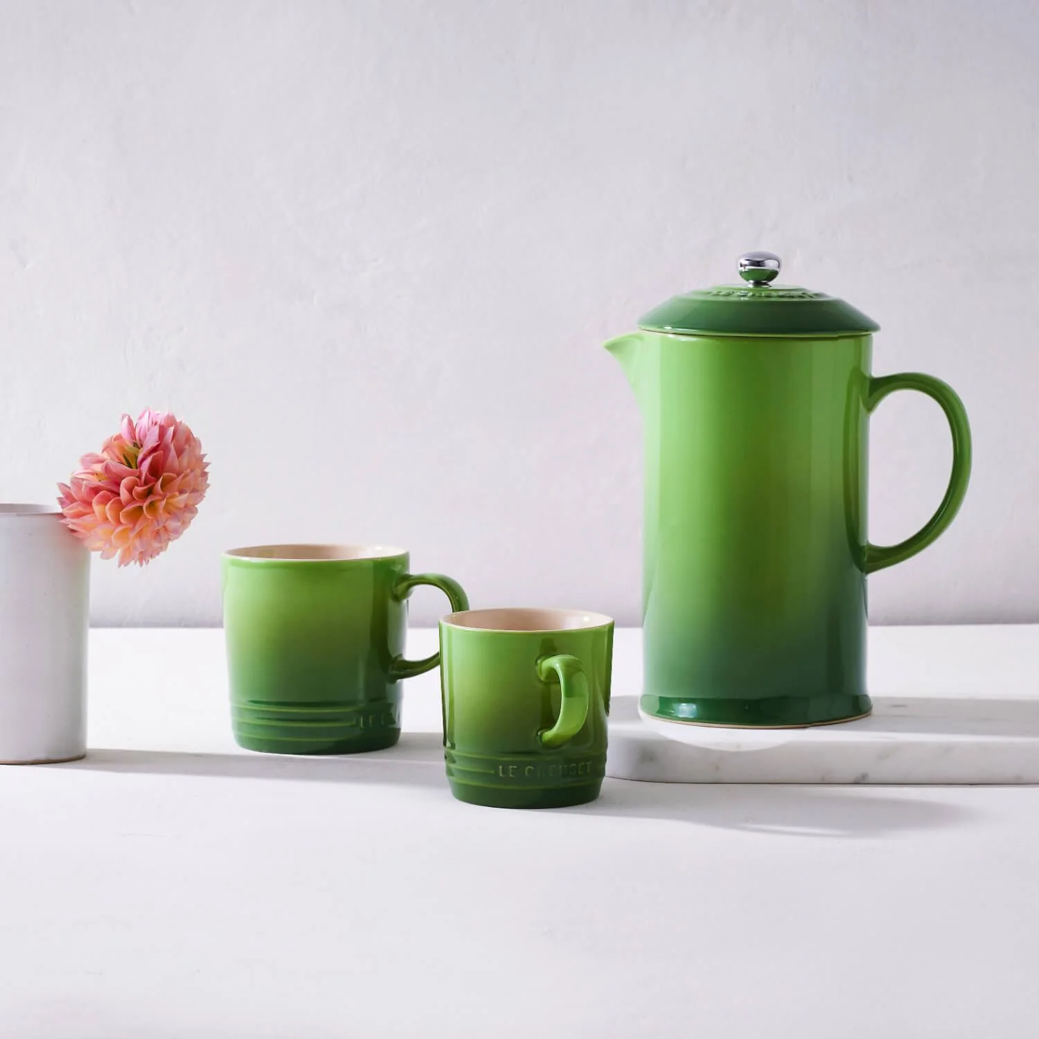 Le Creuset Stoneware Espresso Mug - Bamboo Green - Image 5