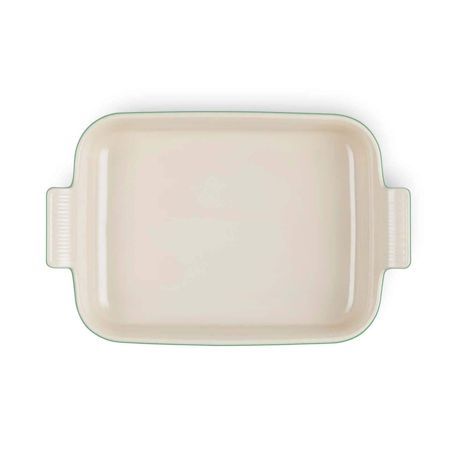 Le Creuset Stoneware Heritage 32cm Rectangular Deep Dish - Bamboo Green - Image 5