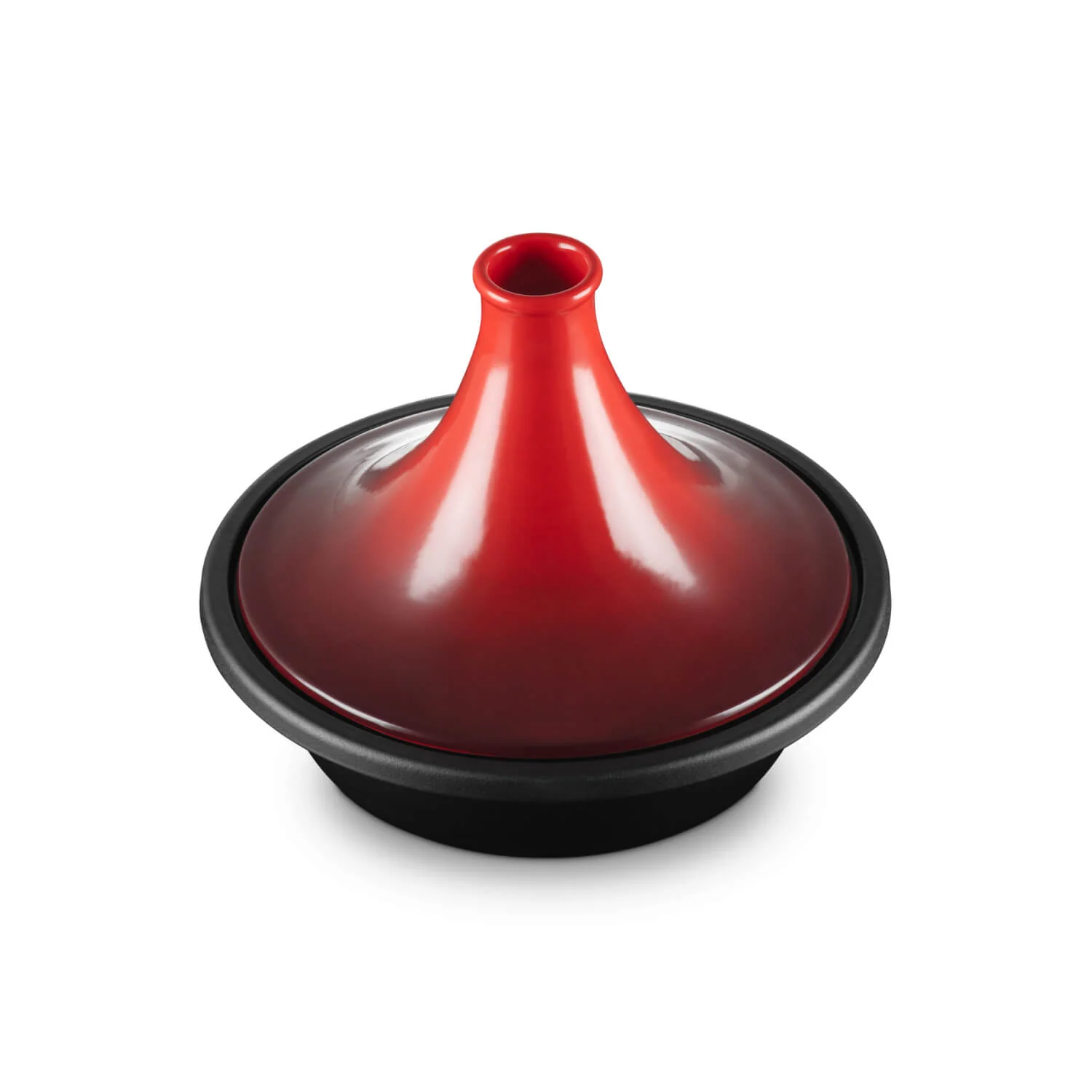 Le Creuset Cast Iron 31cm Round Tagine - Cerise - Image 5