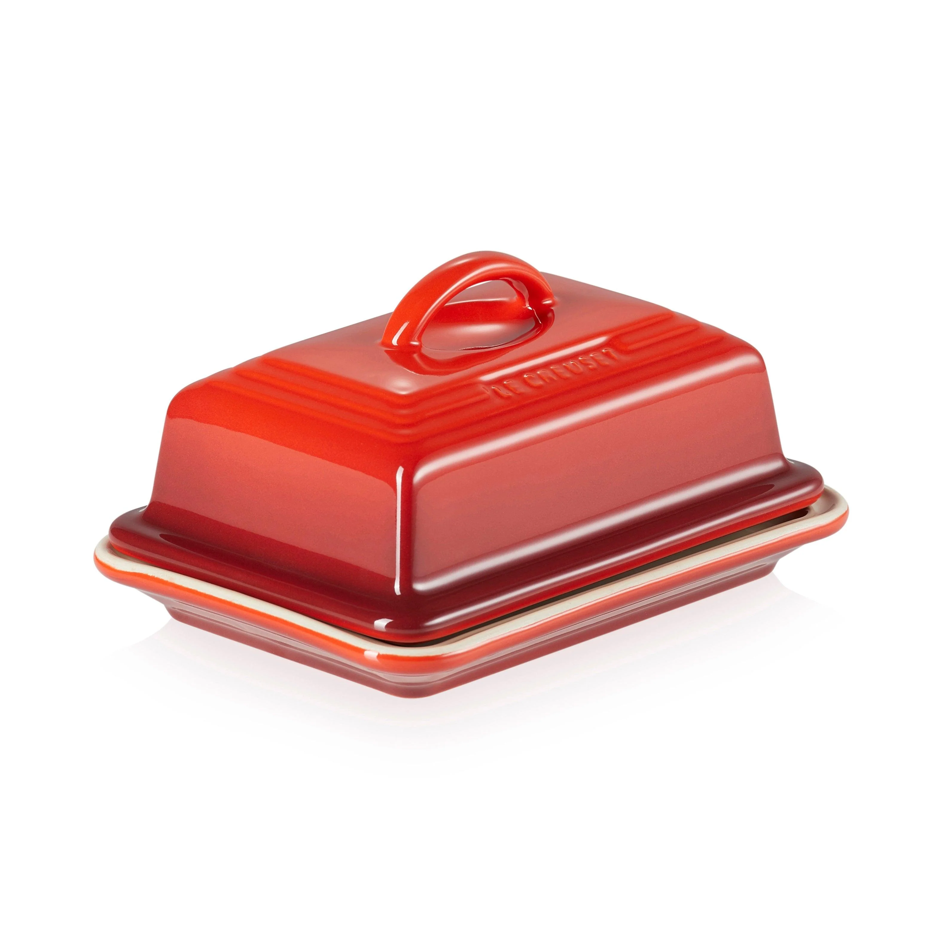 Le Creuset Stoneware Butter Dish - Cerise - Image 2