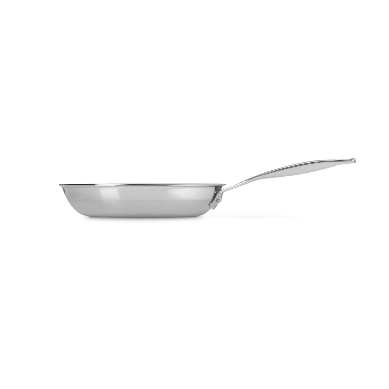 Le Creuset Classic 3-Ply Stainless Steel 20cm Uncoated Frying Pan - Image 2