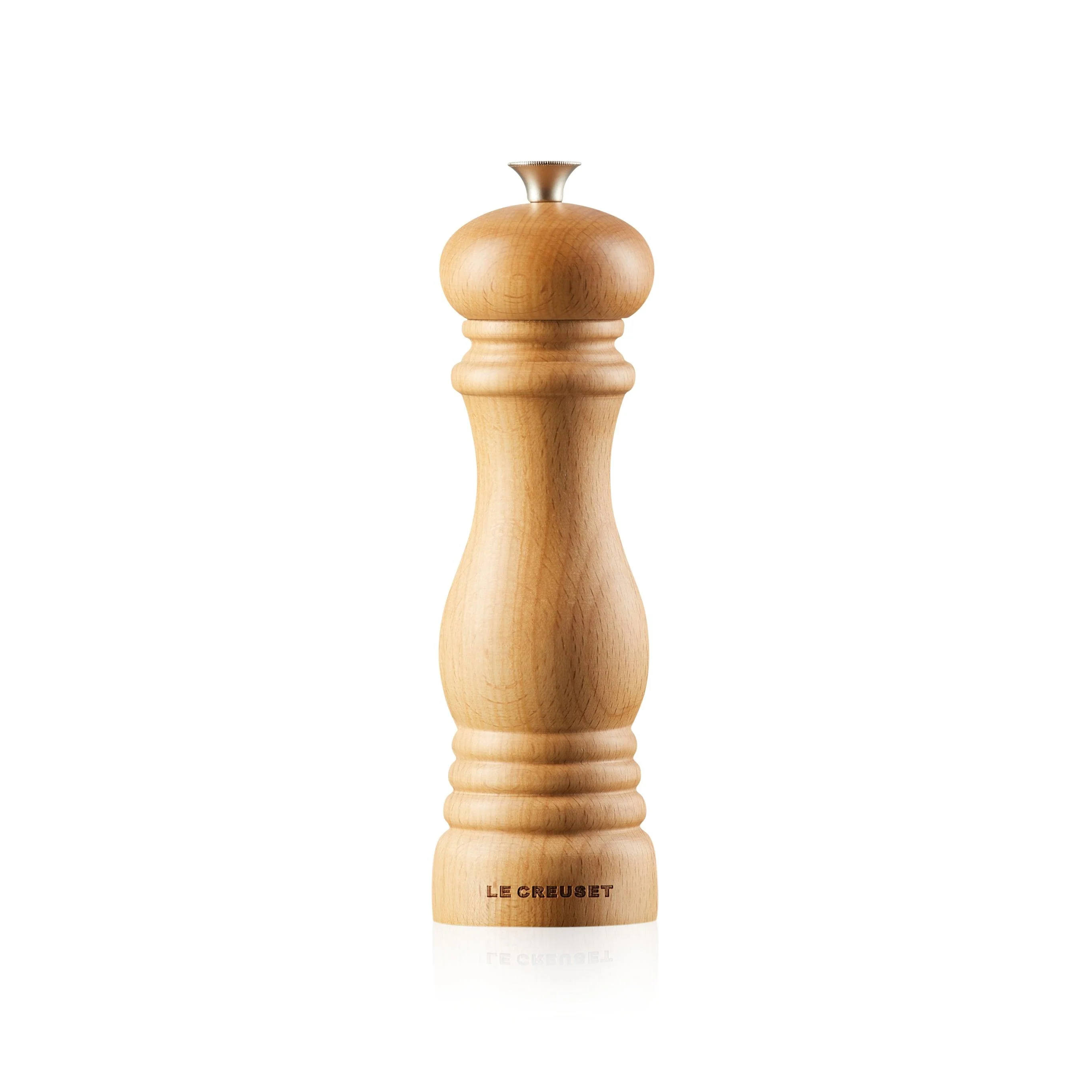 Le Creuset Classic Salt Mill - Beech Wood - Image 3
