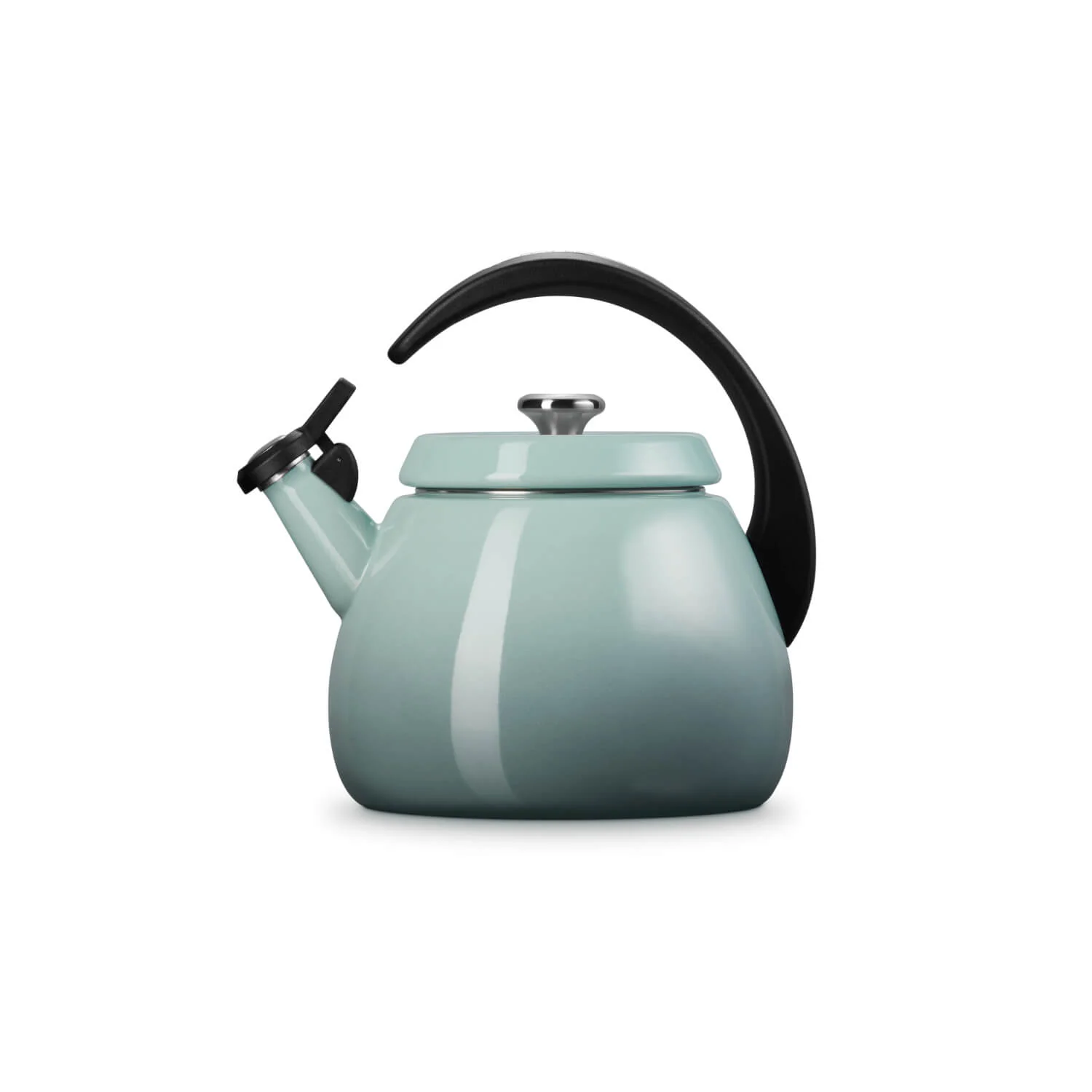 Le Creuset Cloche 2.1 Litre Stove Top Kettle - Sea Salt - Image 2