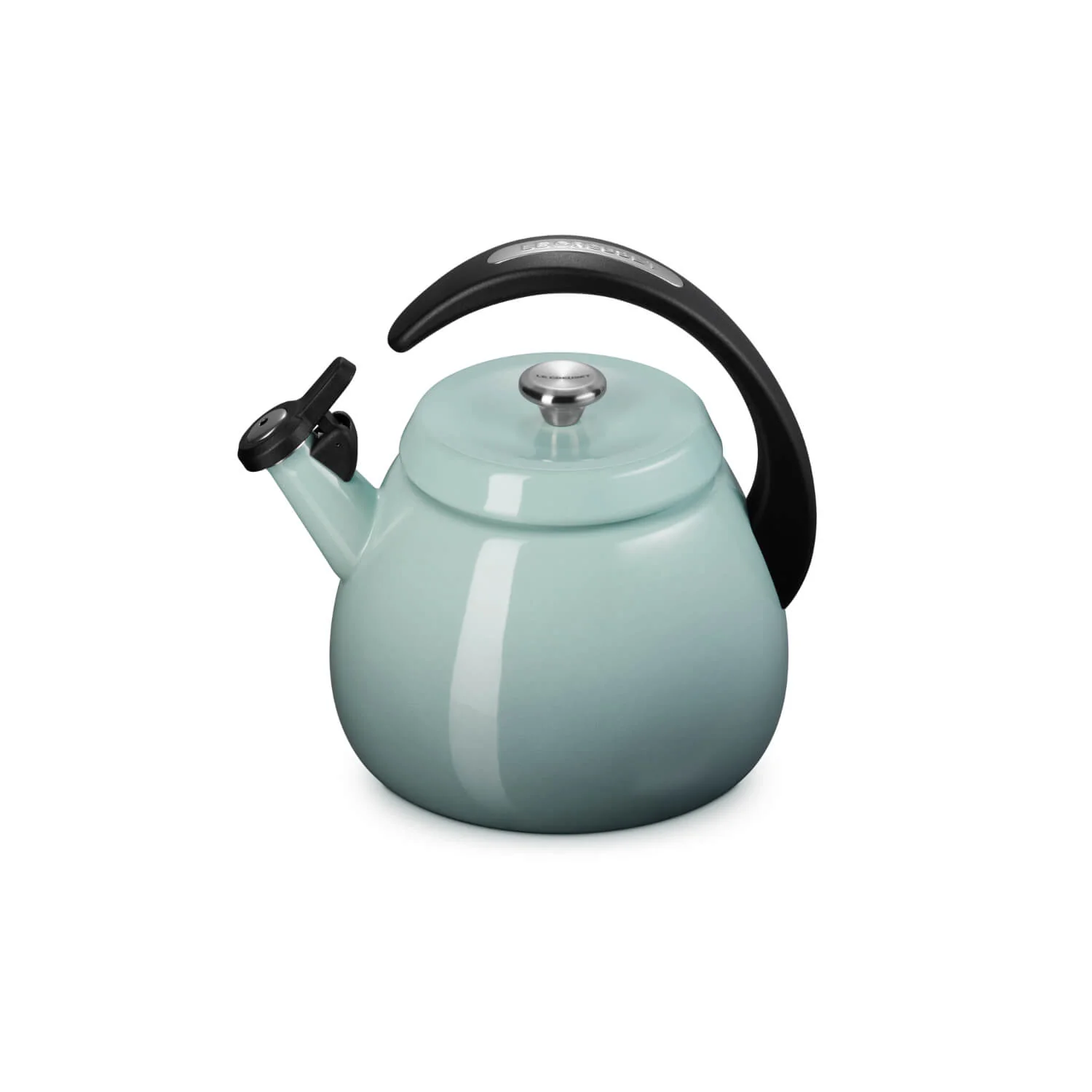 Le Creuset Cloche 2.1 Litre Stove Top Kettle - Sea Salt - Image 4