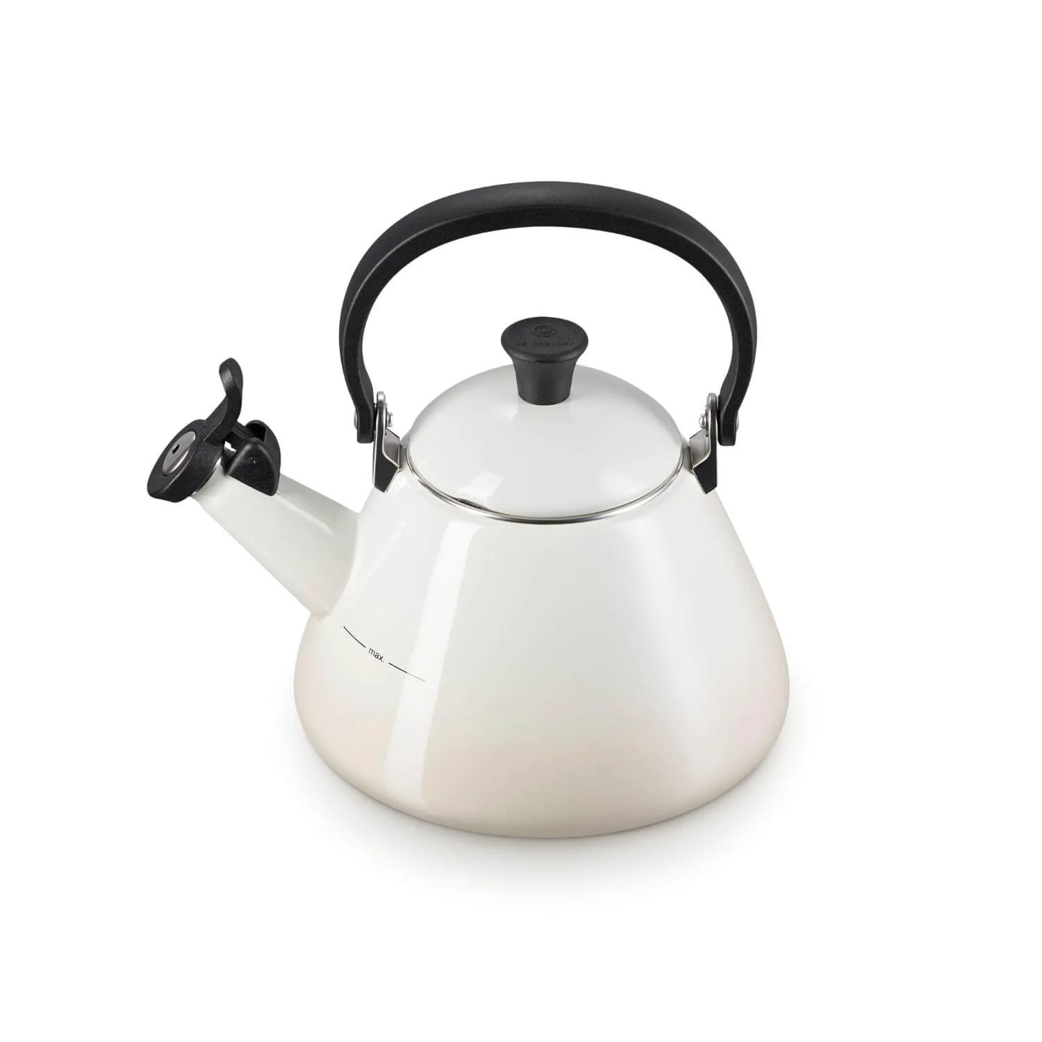 Le Creuset Kone Stove Top Kettle - Meringue - Image 4