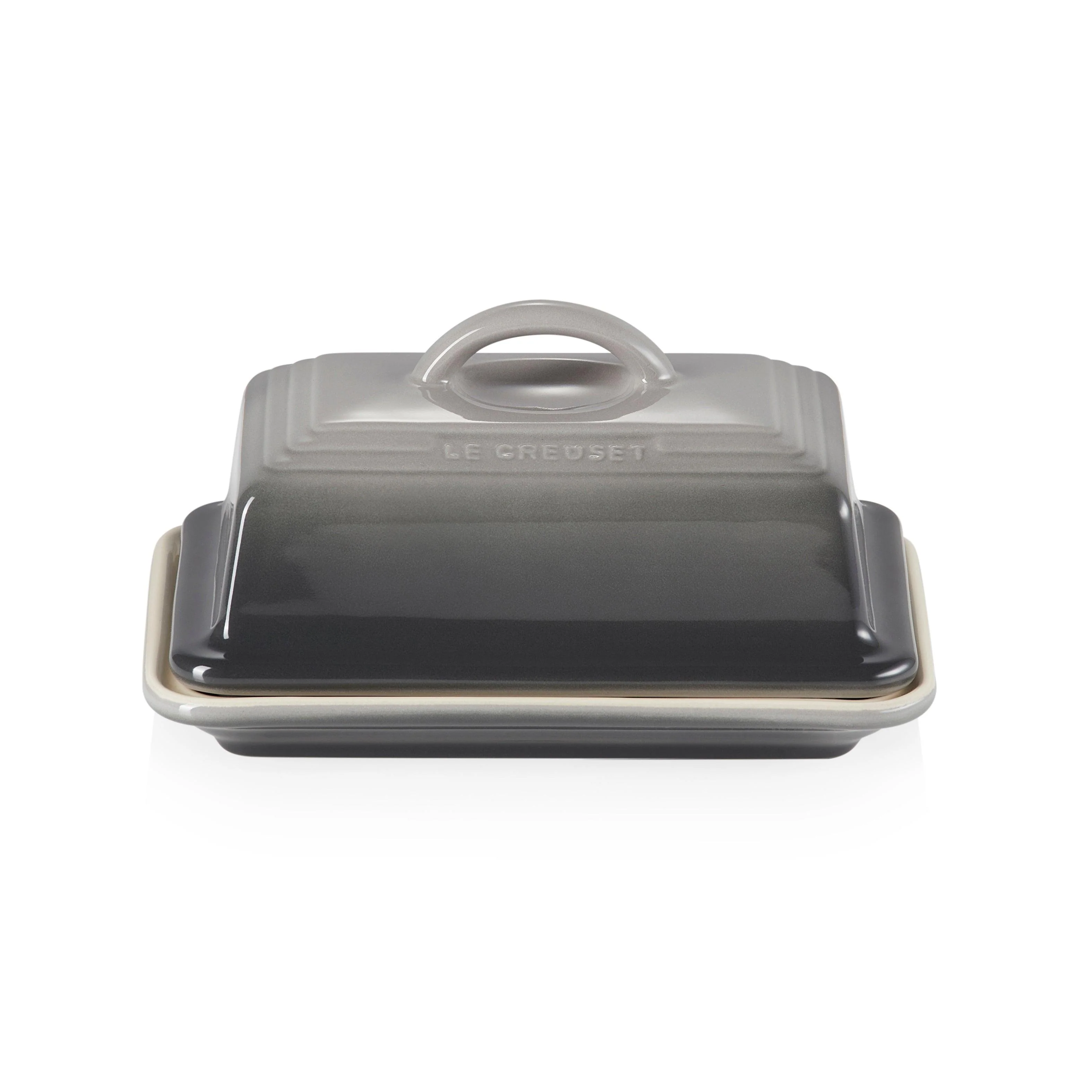 Le Creuset Stoneware Butter Dish - Flint